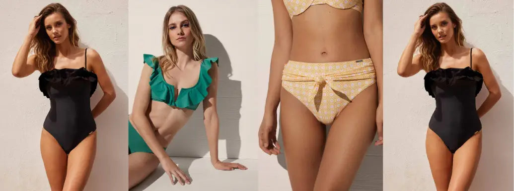 Bikinis y bañadores más favorecedores para chicas con poco pecho