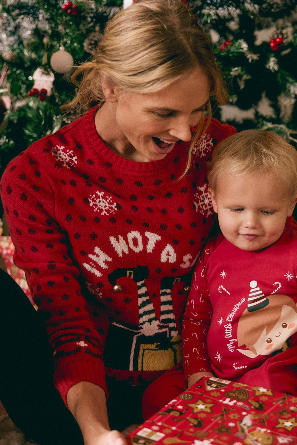 Jersey Navidad mujer estampado I'm not a Santa