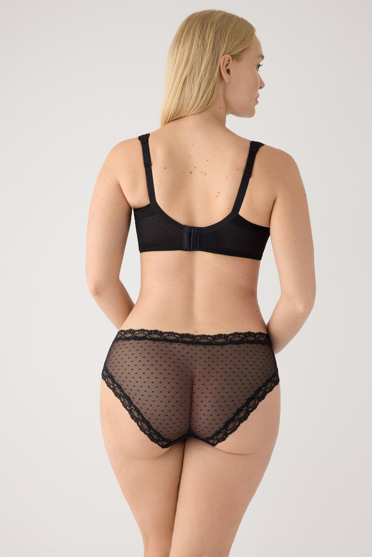 Braga midi plumeti negro
