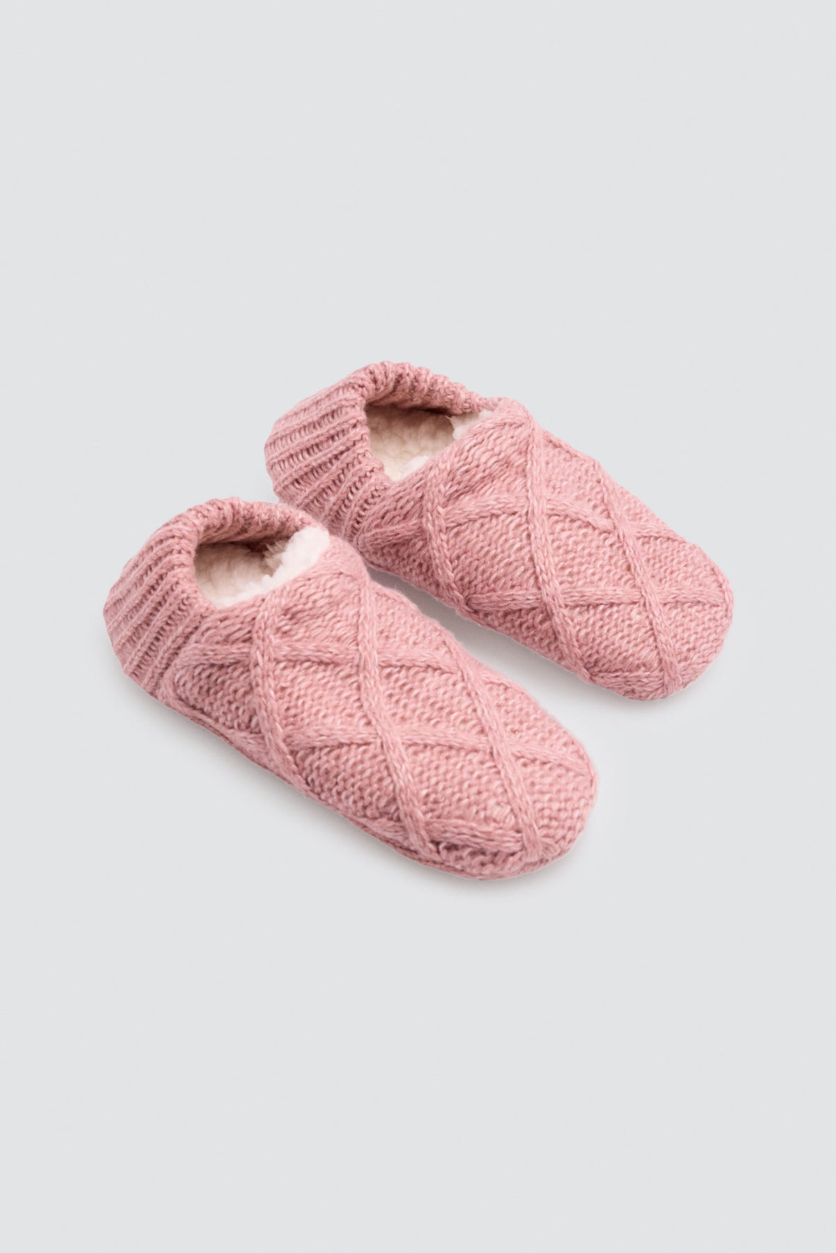 Patuco antidelizante mujer rosa