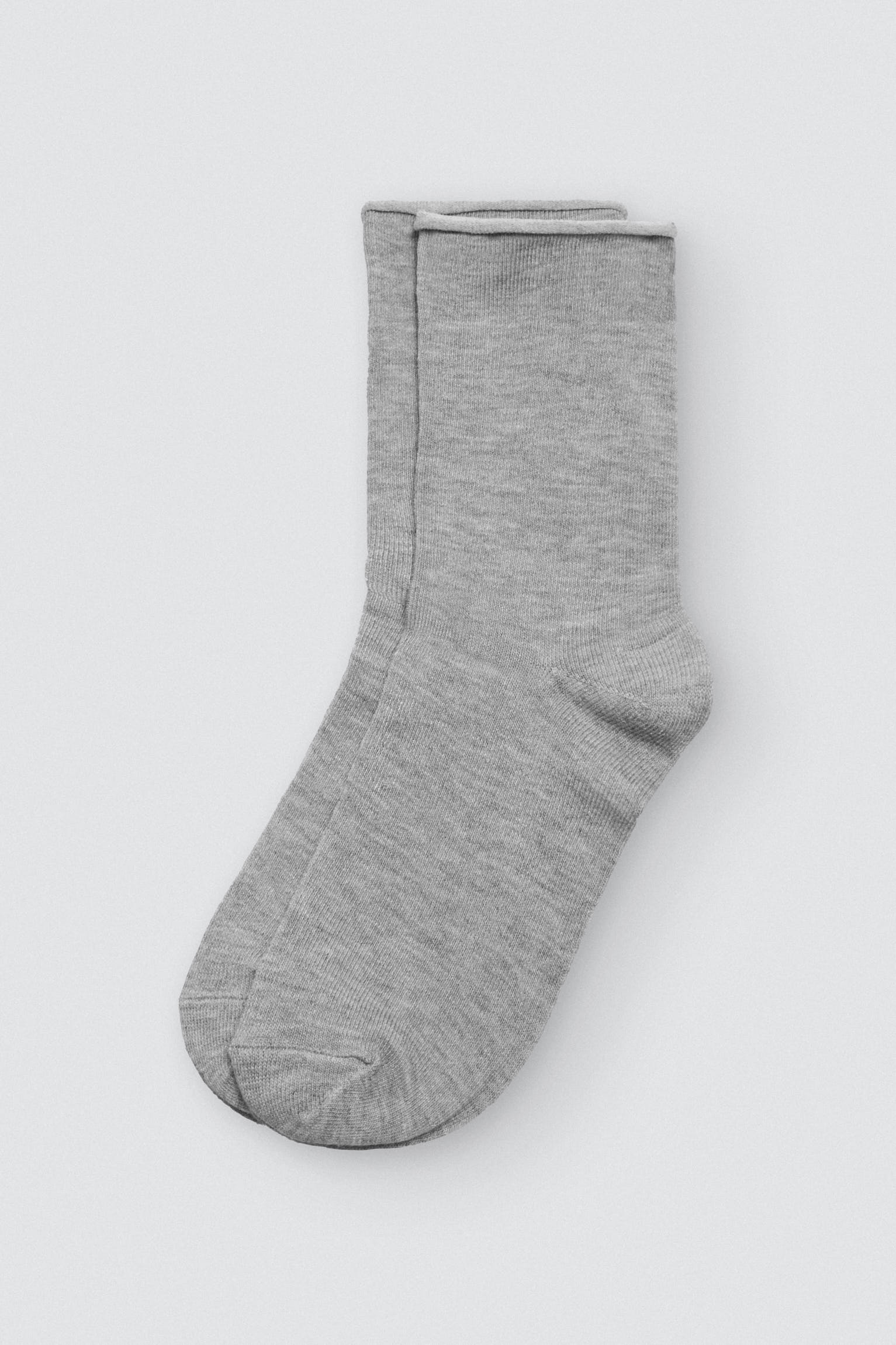 Pack 3 calcetines bambú sin puño tonos neutros