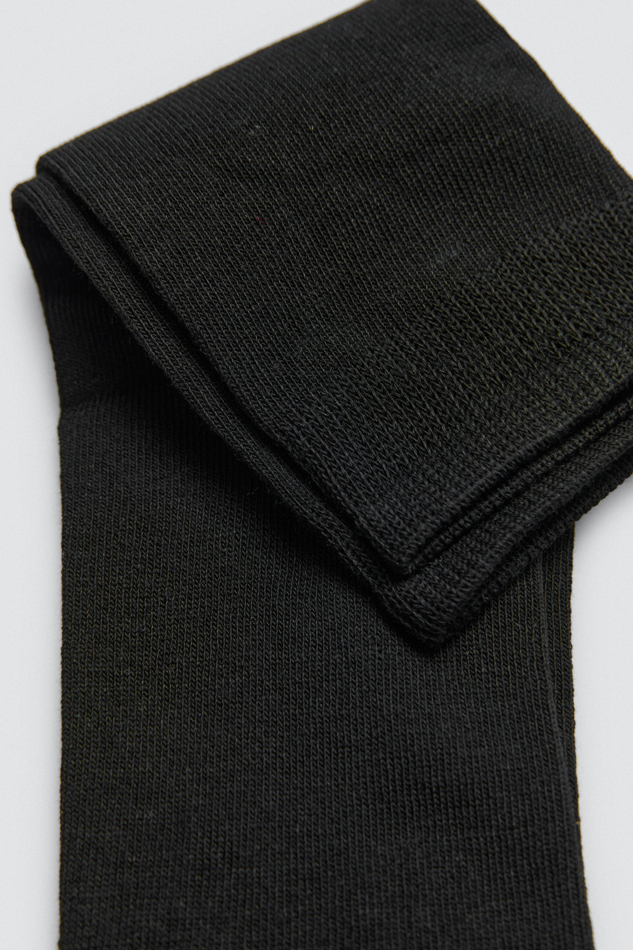 Pack of 3 warm black bamboo socks