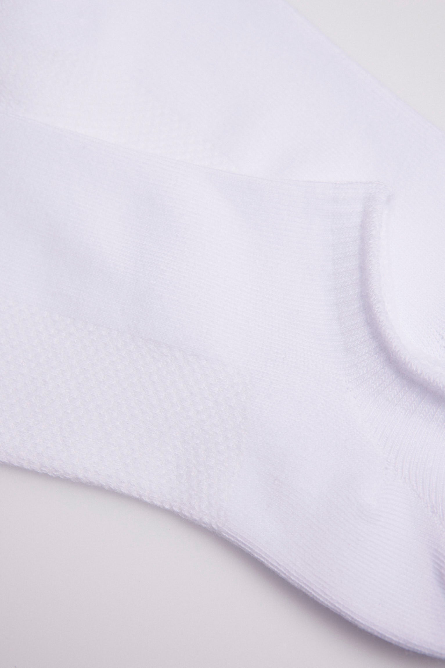 Pack 3 calcetines pinkies transpirables blanco