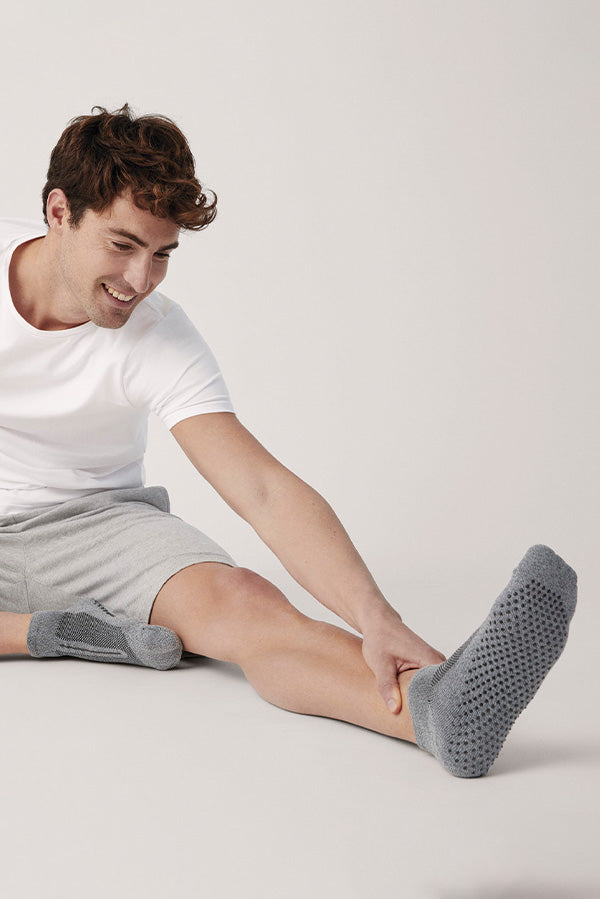 Calcetines yoga y pilates gris