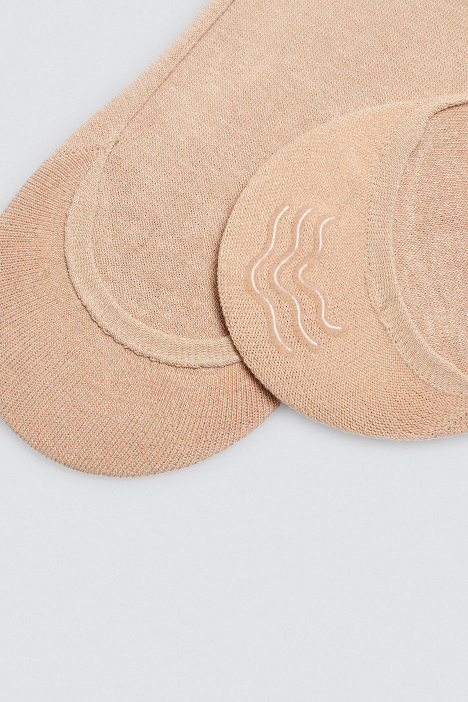 Pack 3 pinkies sin costuras beige