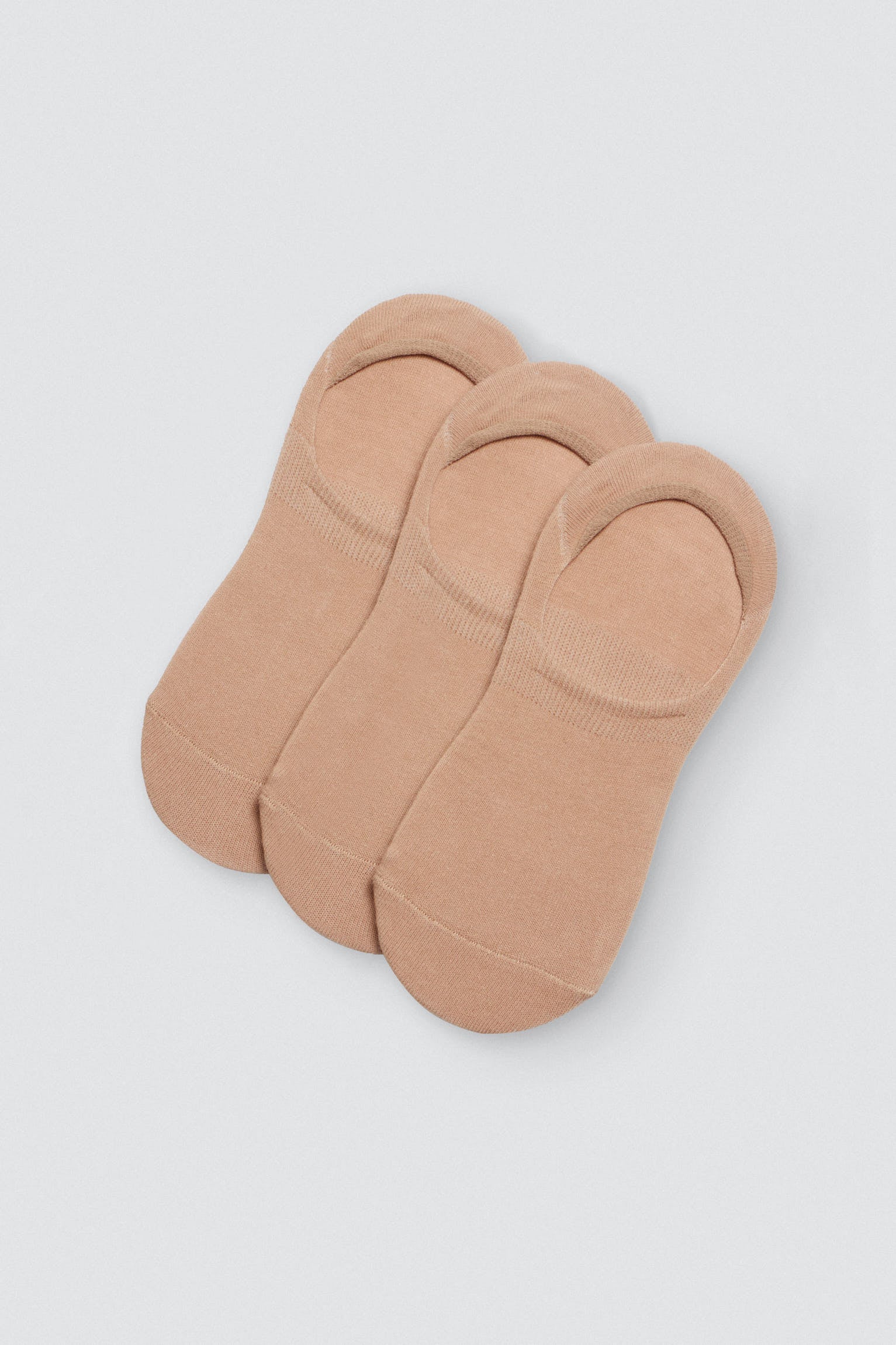 Pack 3 pinkies unisex beige