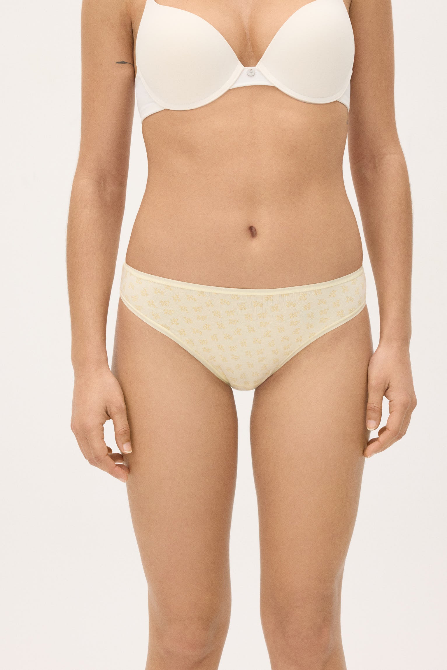 Pack de 6 bragas mini lisas y estampadas