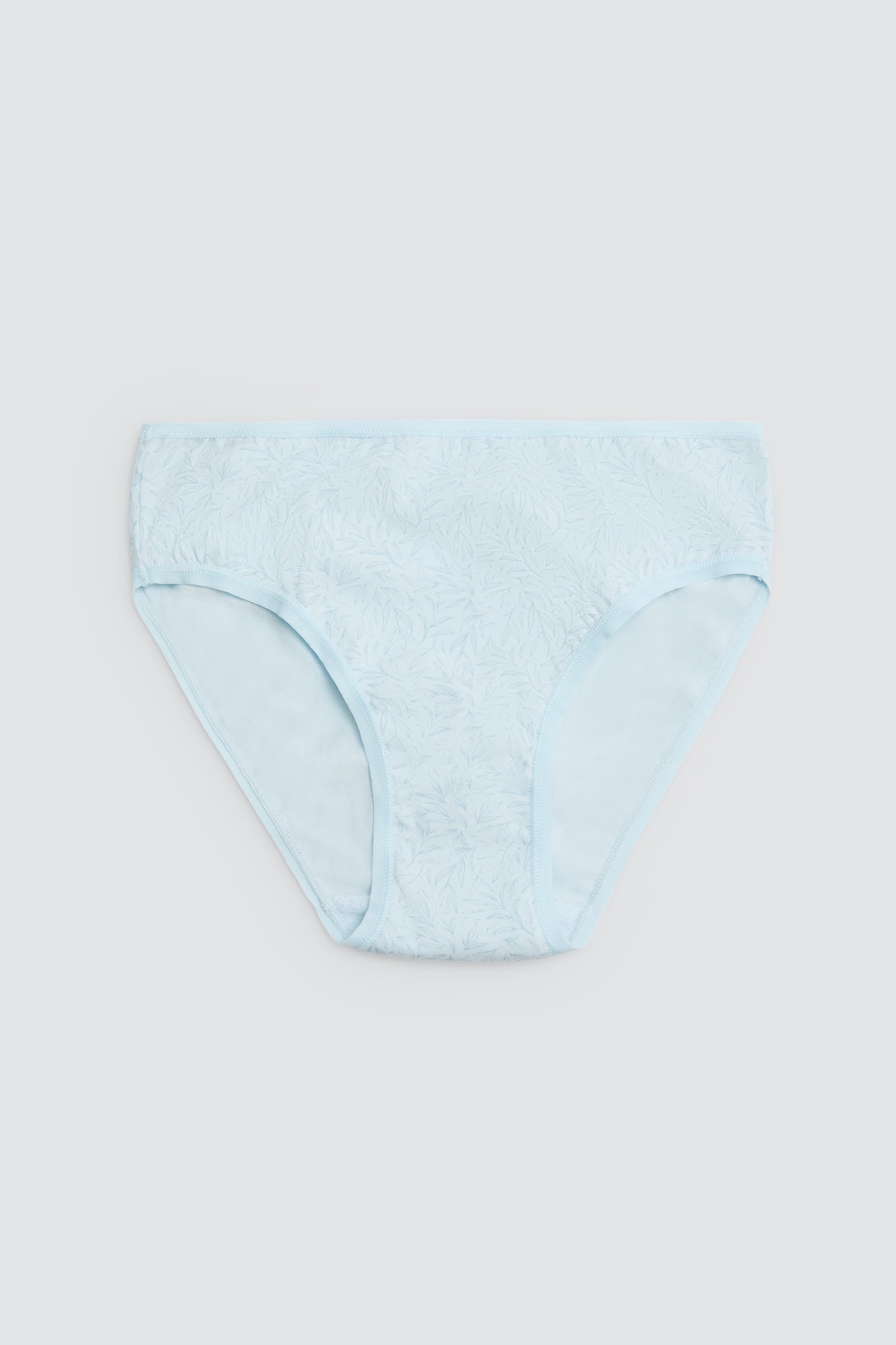 Pack de 6 bragas midi lisas y estampadas