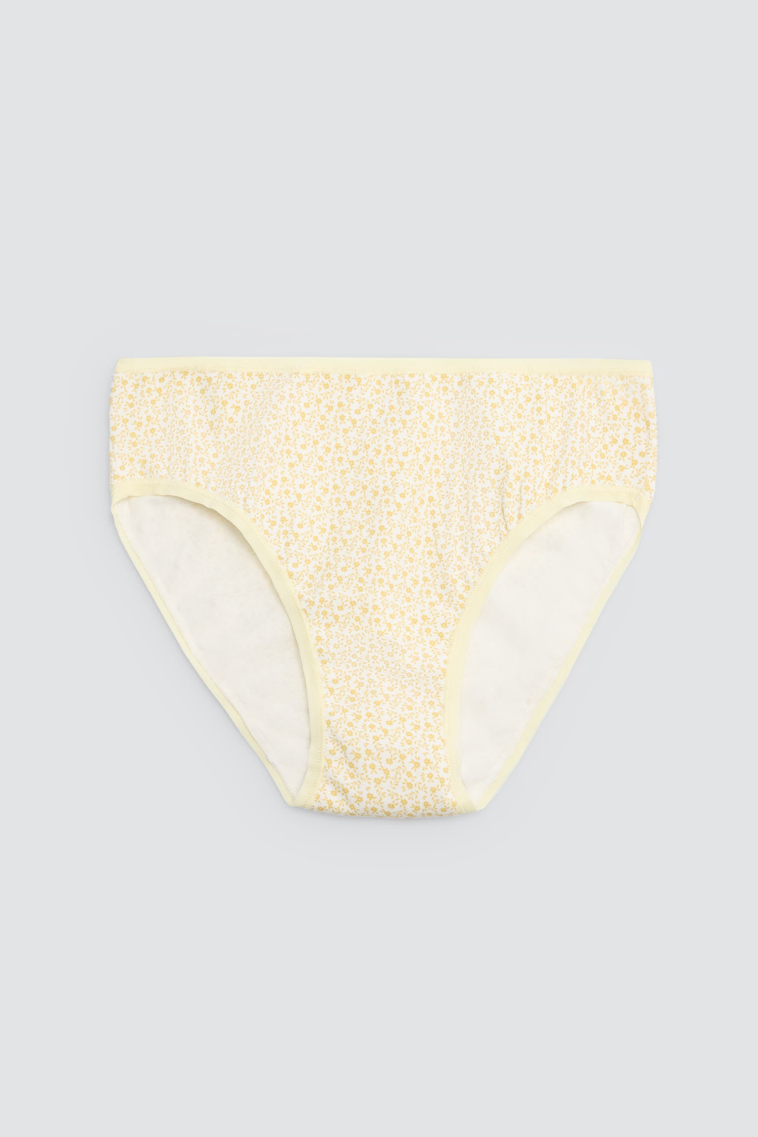 Pack de 6 bragas midi lisas y estampadas