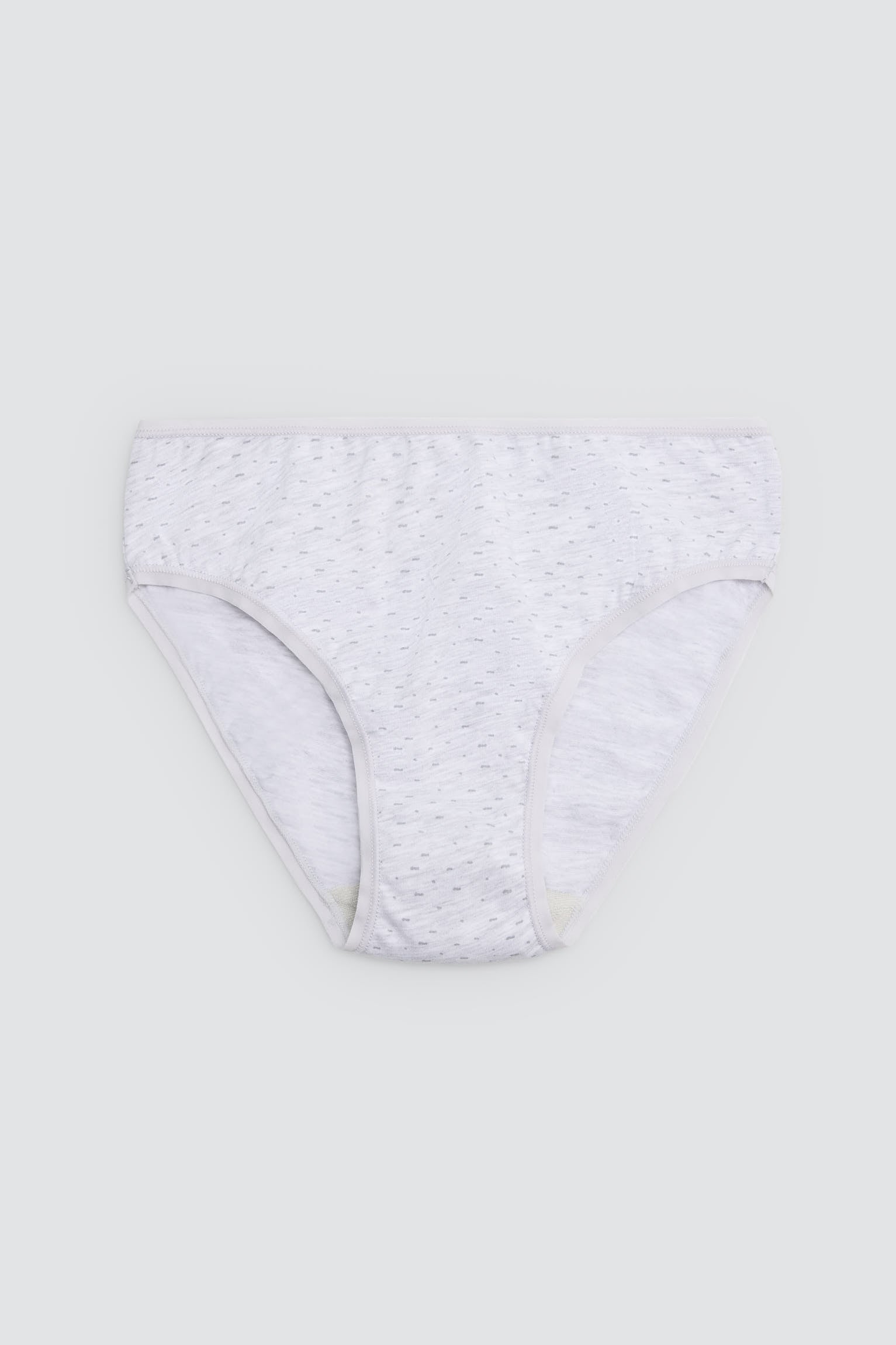 Pack de 6 bragas midi lisas y estampadas