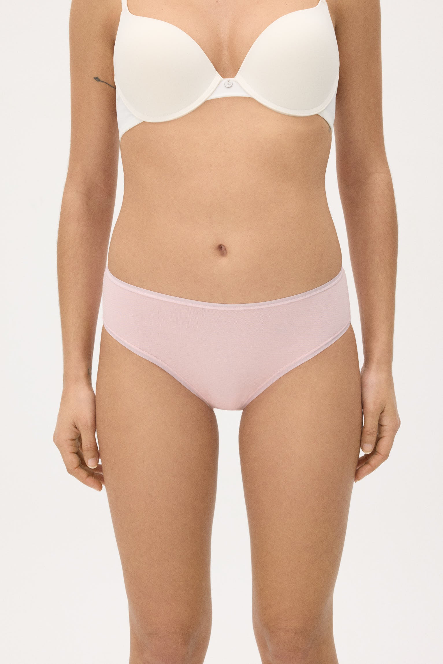 Pack de 6 bragas midi lisas y estampadas