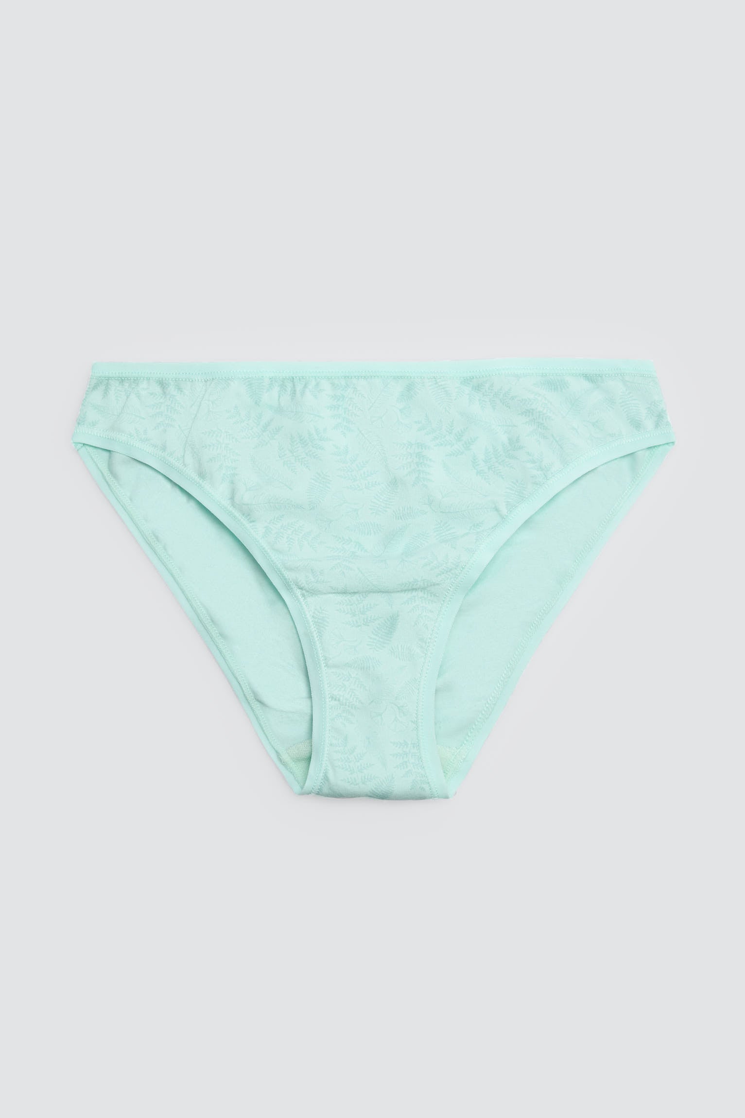 Pack de 2 bragas mini estampadas aguamarina - Ysabel Mora