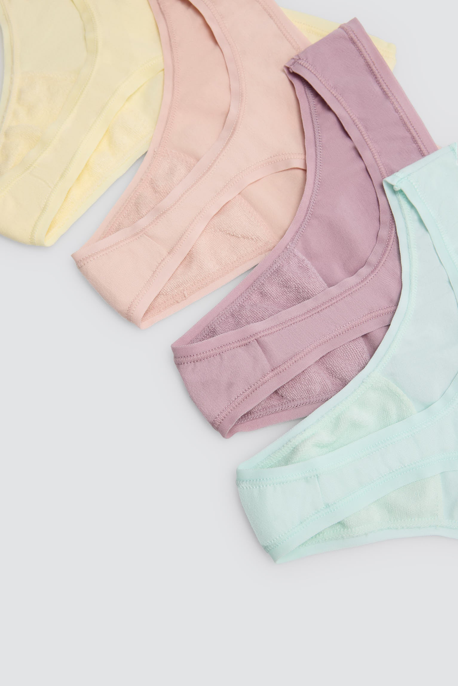 Pack de 4 tangas básicos colores