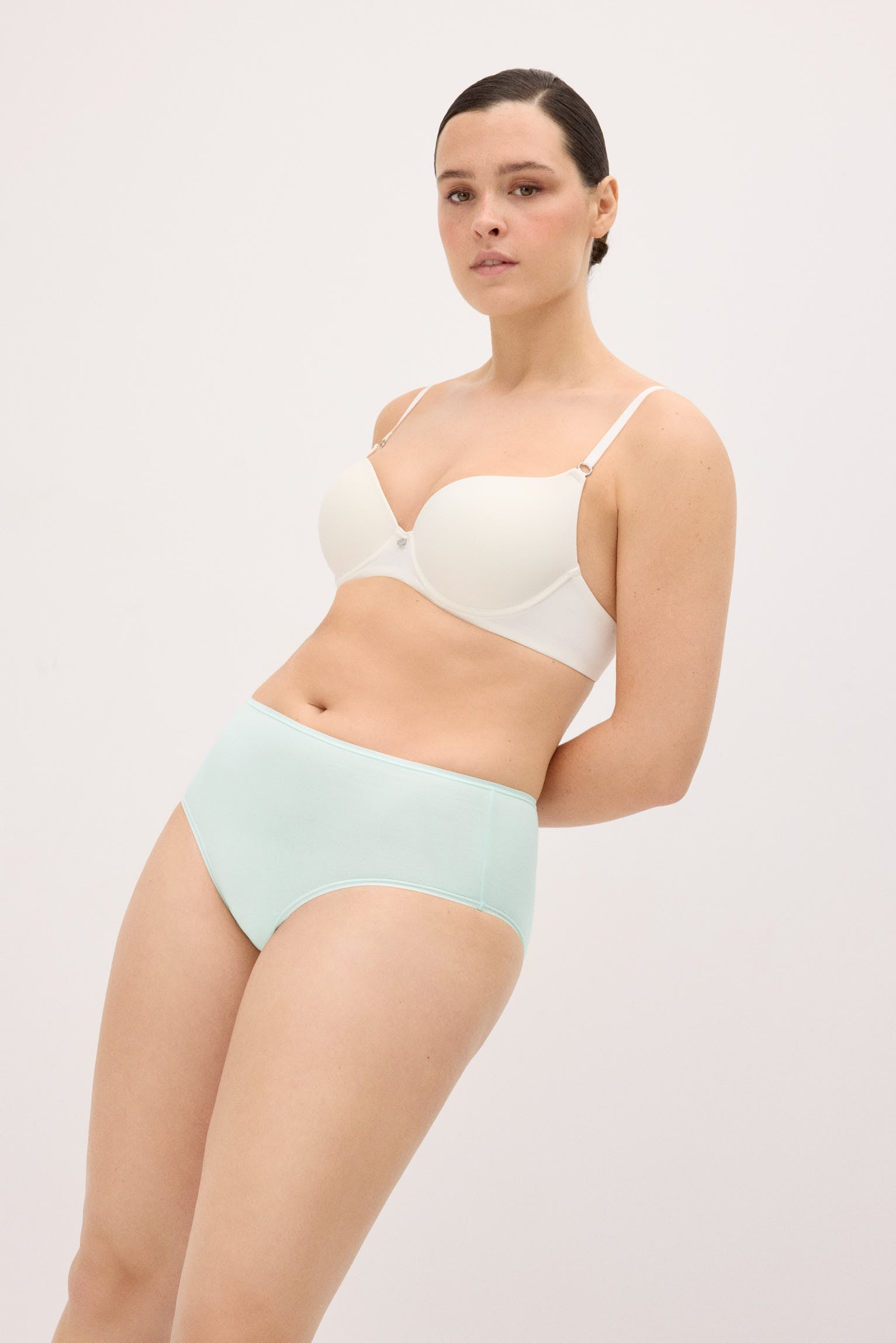 Pack de 4 bragas altas básicas colores - Ysabel Mora