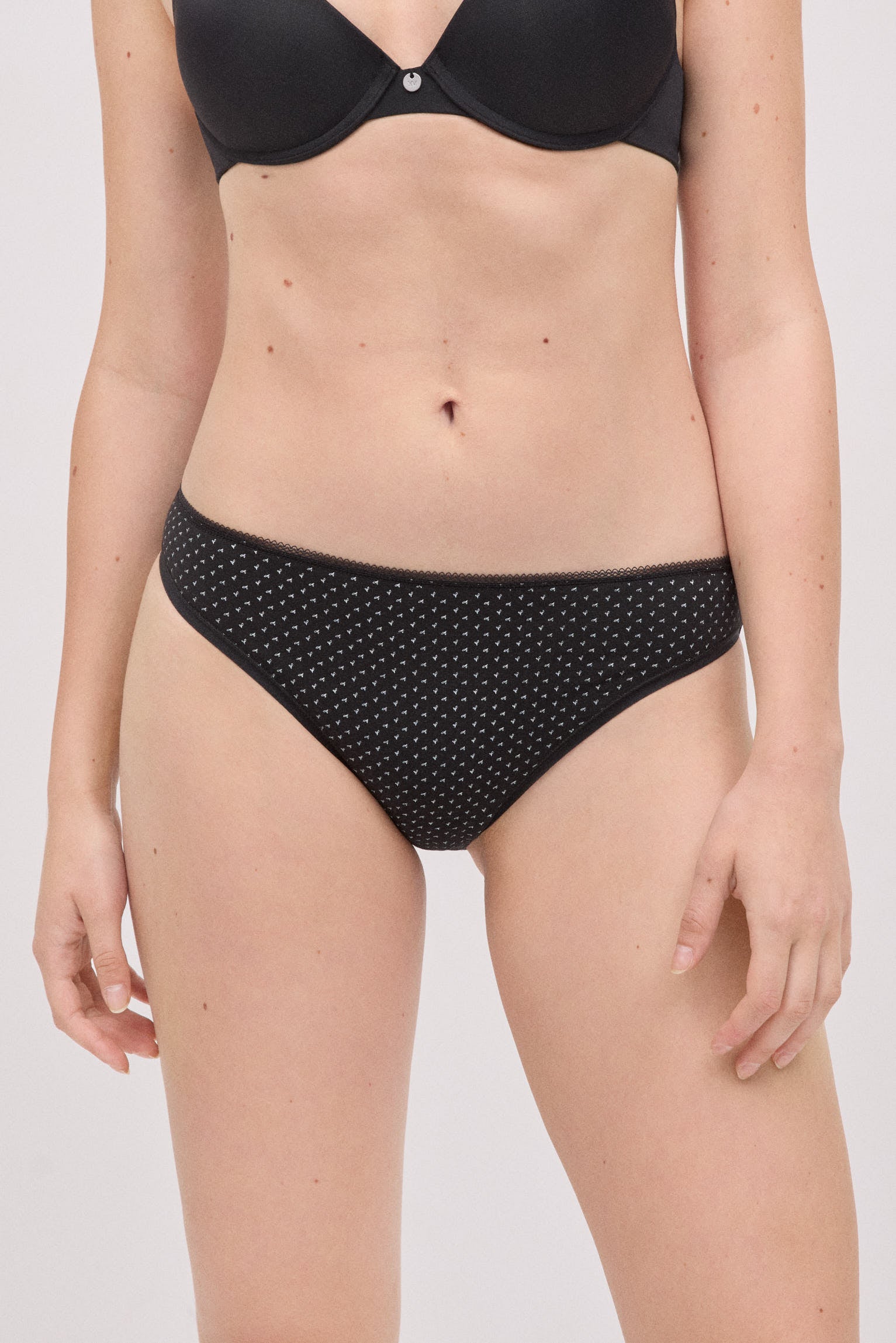 Pack 6 bragas mini algodón estampadas