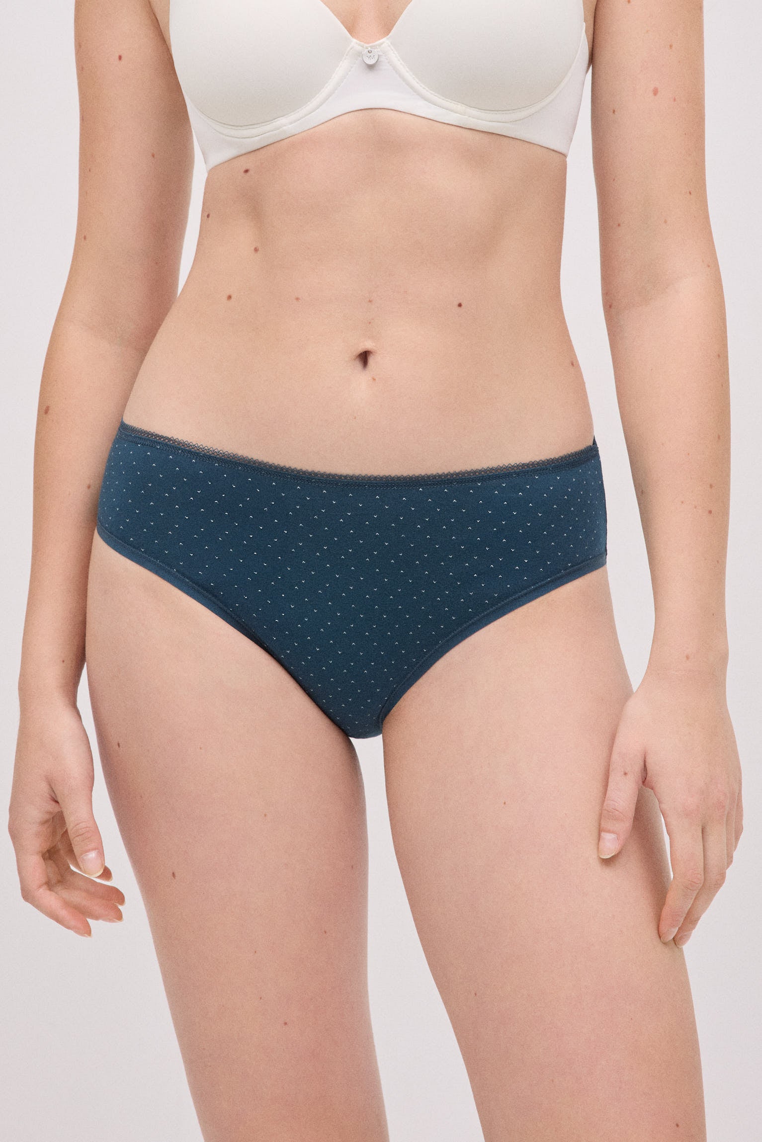 Pack 6 bragas midi algodón estampadas