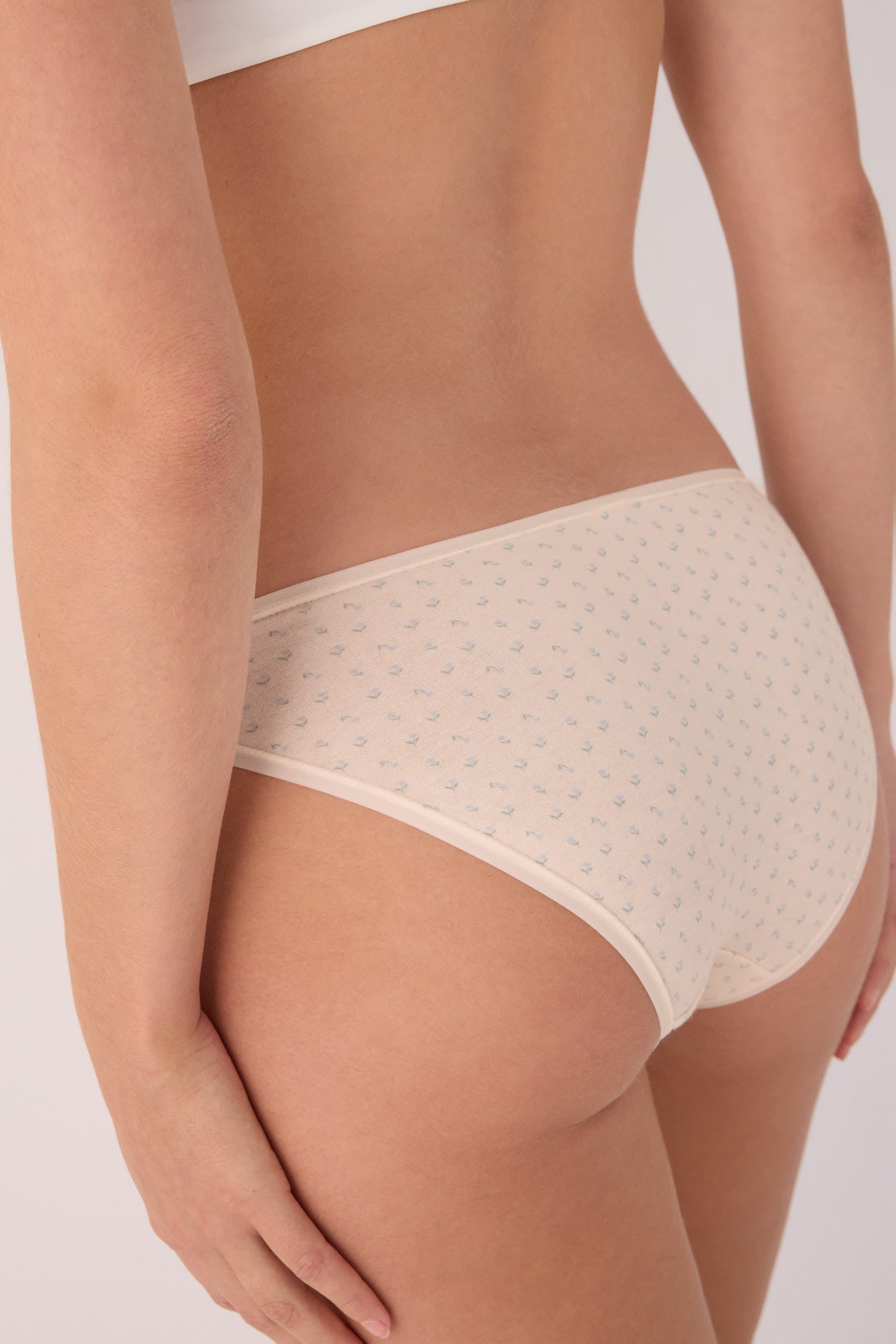 Pack de 6 bragas mini de algodón estampadas
