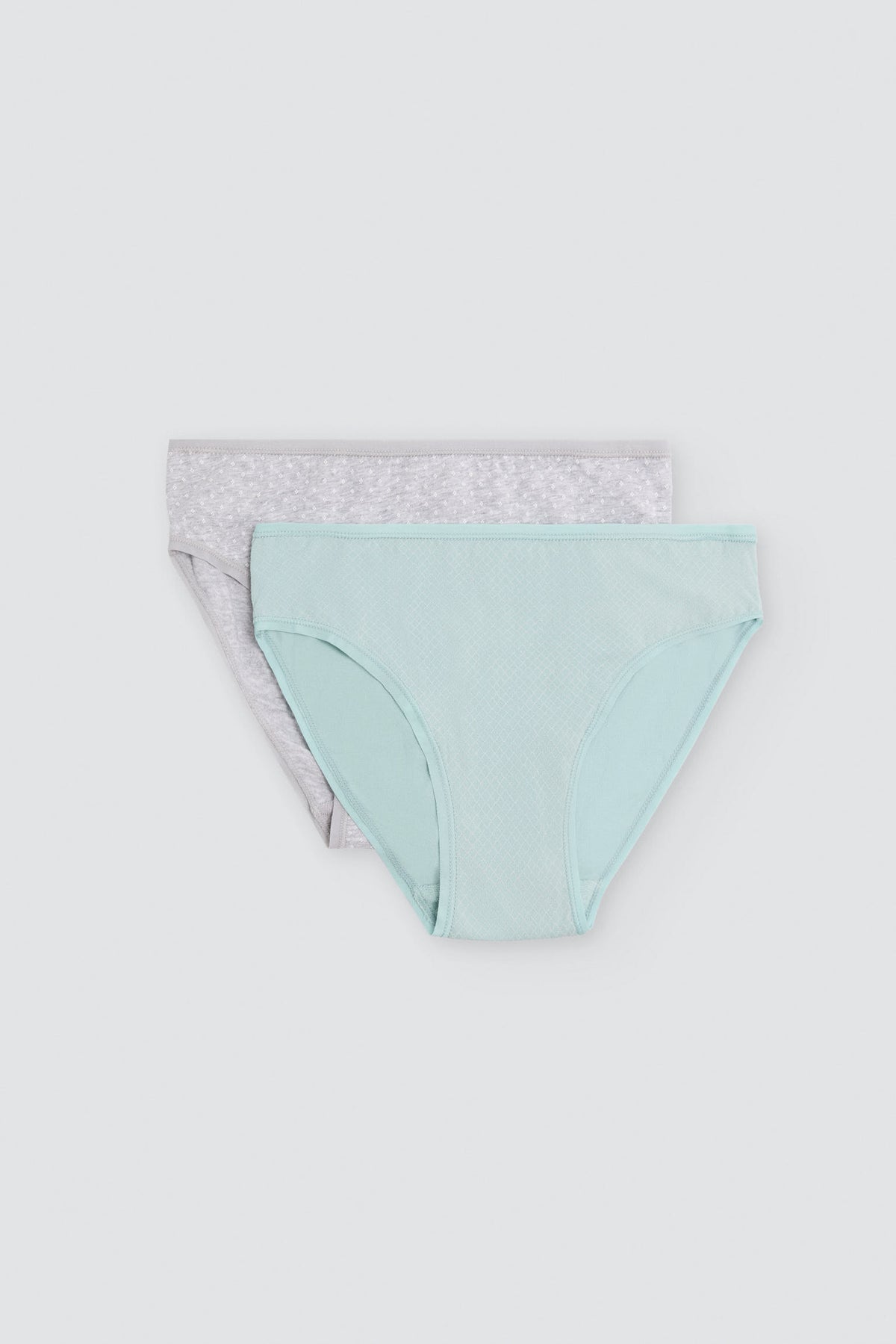 Pack de 6 bragas midi de algodón estampadas