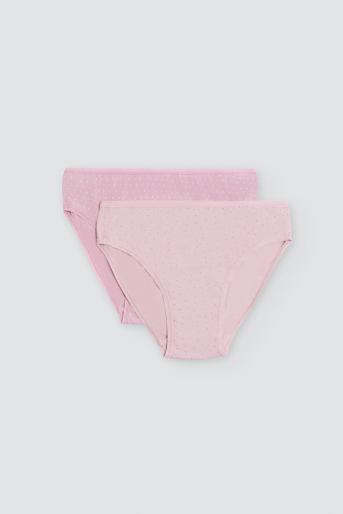Pack de 6 bragas midi de algodón estampadas
