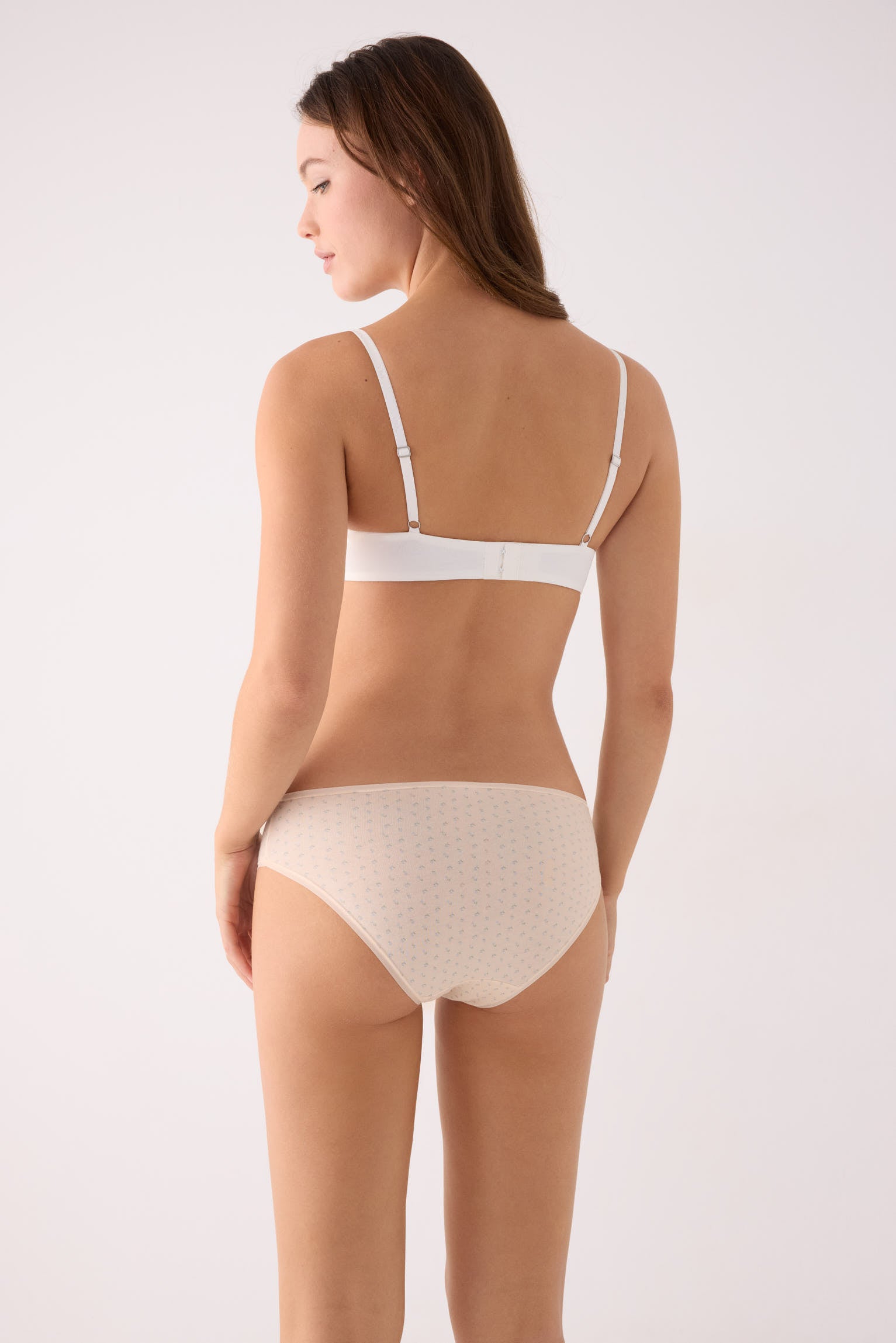 Pack de 6 bragas midi de algodón estampadas