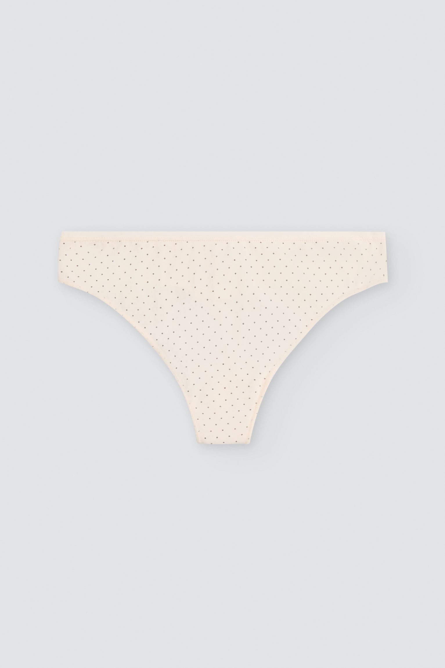 Pack de 2 tangas algodón estampados negro y beige multicolor