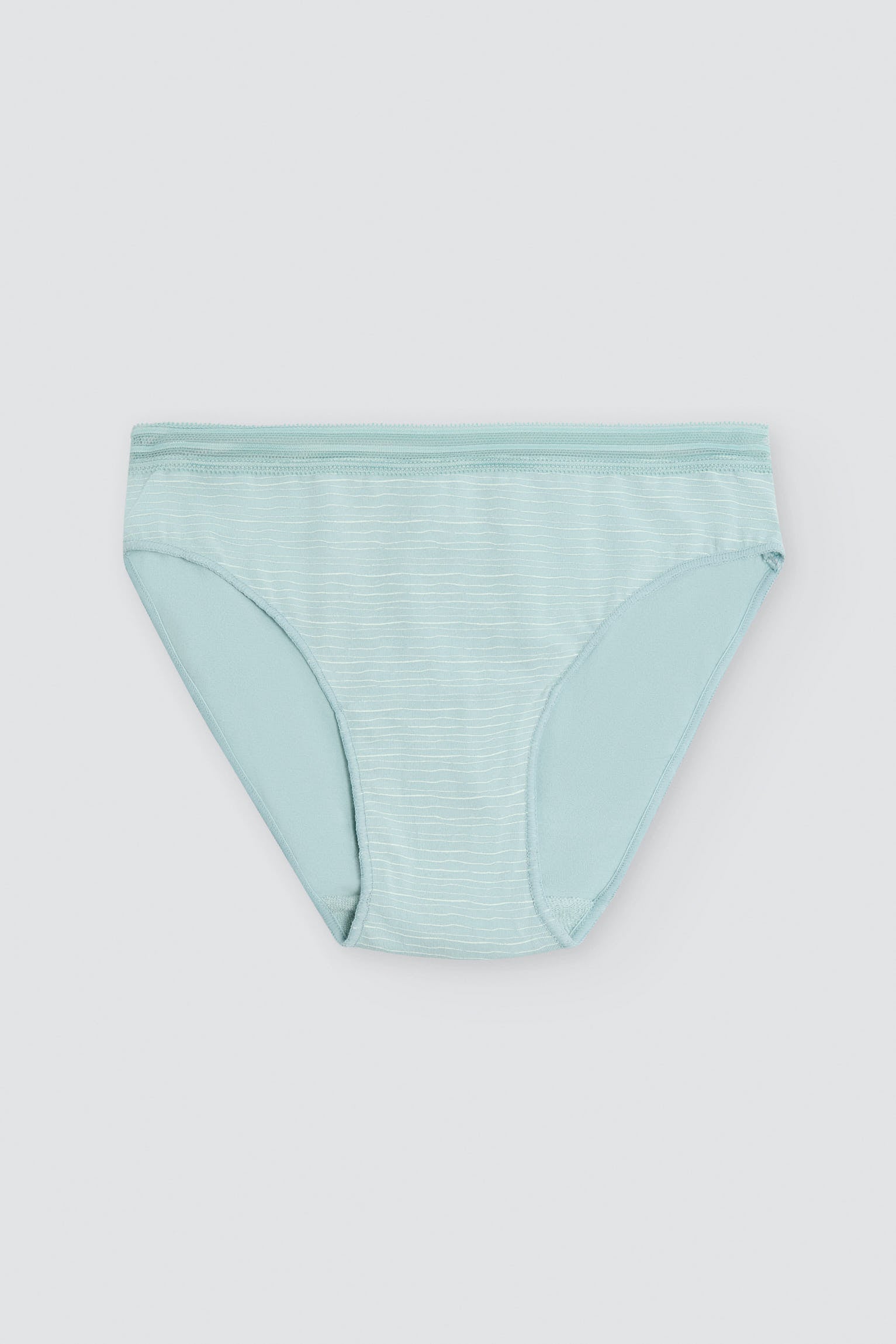 Pack de 2 bragas midi algodón verde