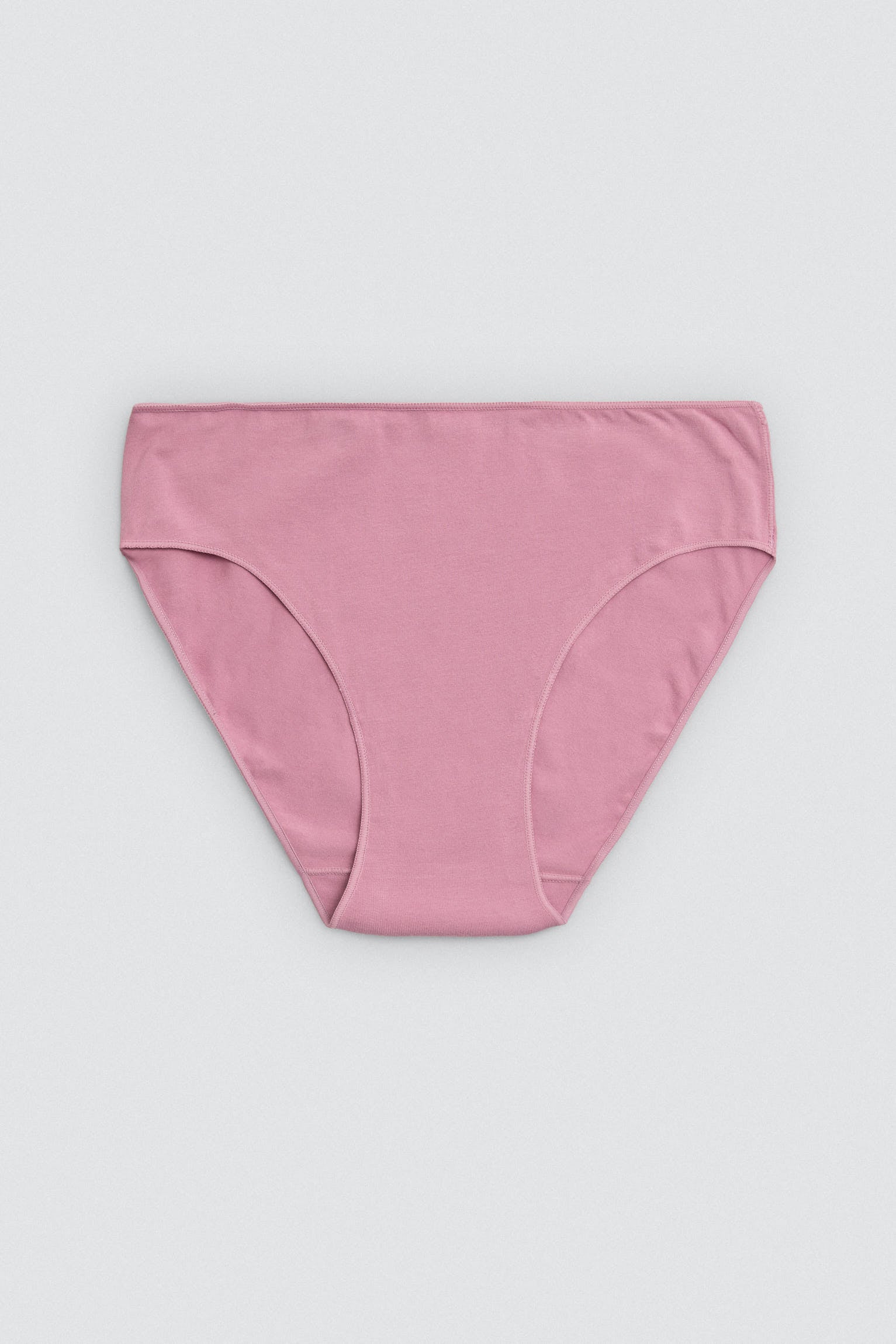 Pack of 3 basic cotton midi panties