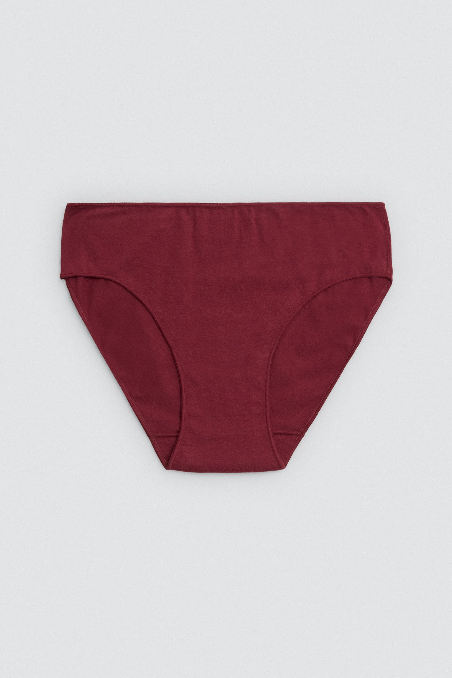 Pack of 3 basic cotton midi panties