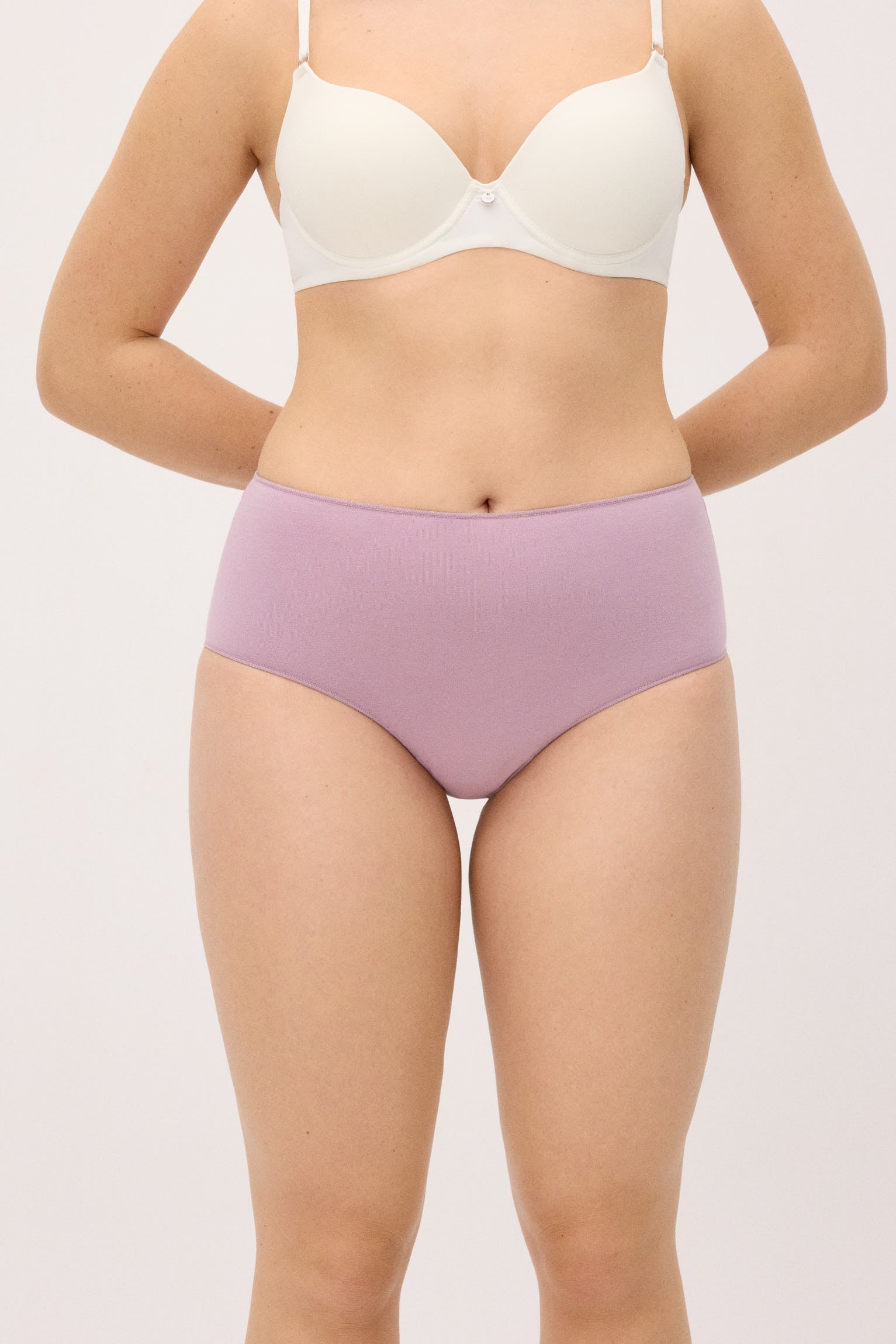 Pack 3 bragas altas algodón básicas - Ysabel Mora