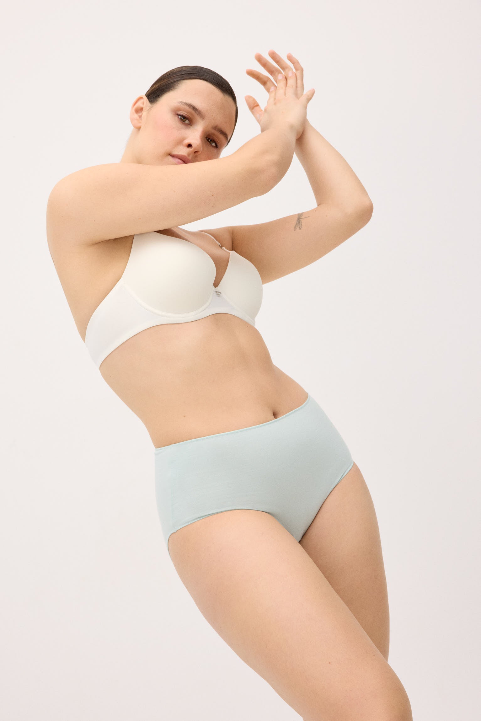 Pack 3 bragas altas algodón básicas - Ysabel Mora