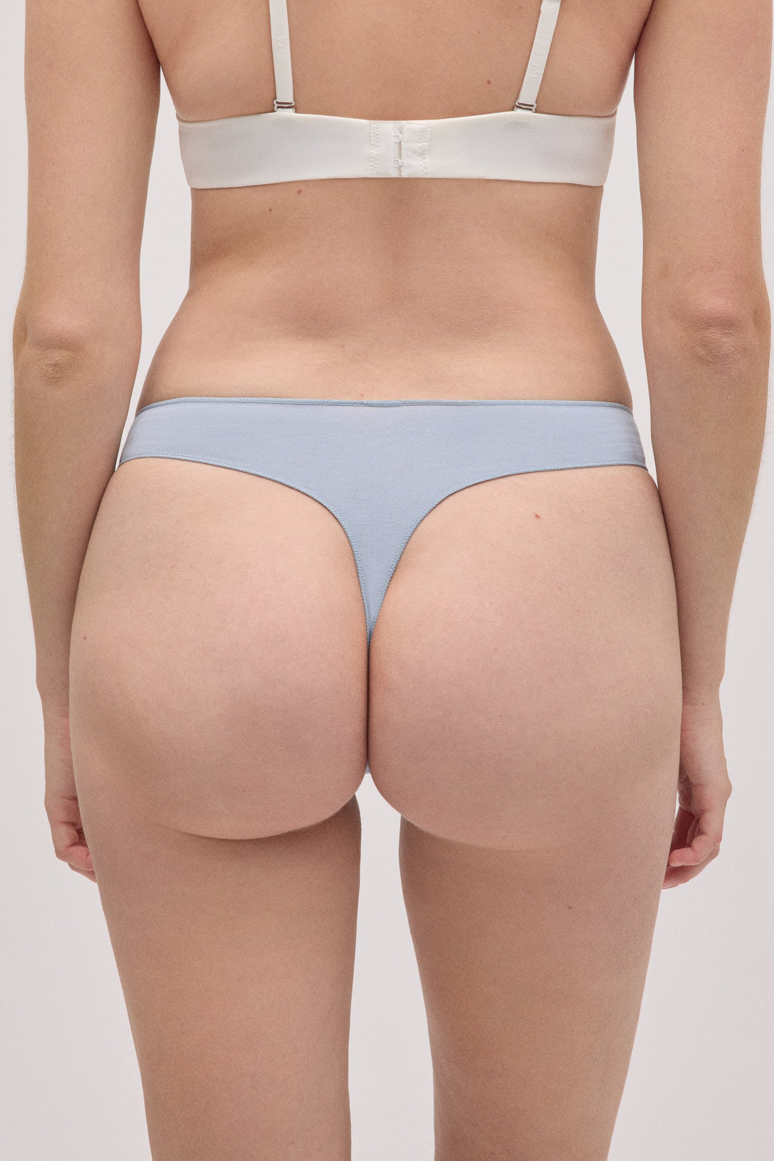 Pack of 3 basic cotton thongs
