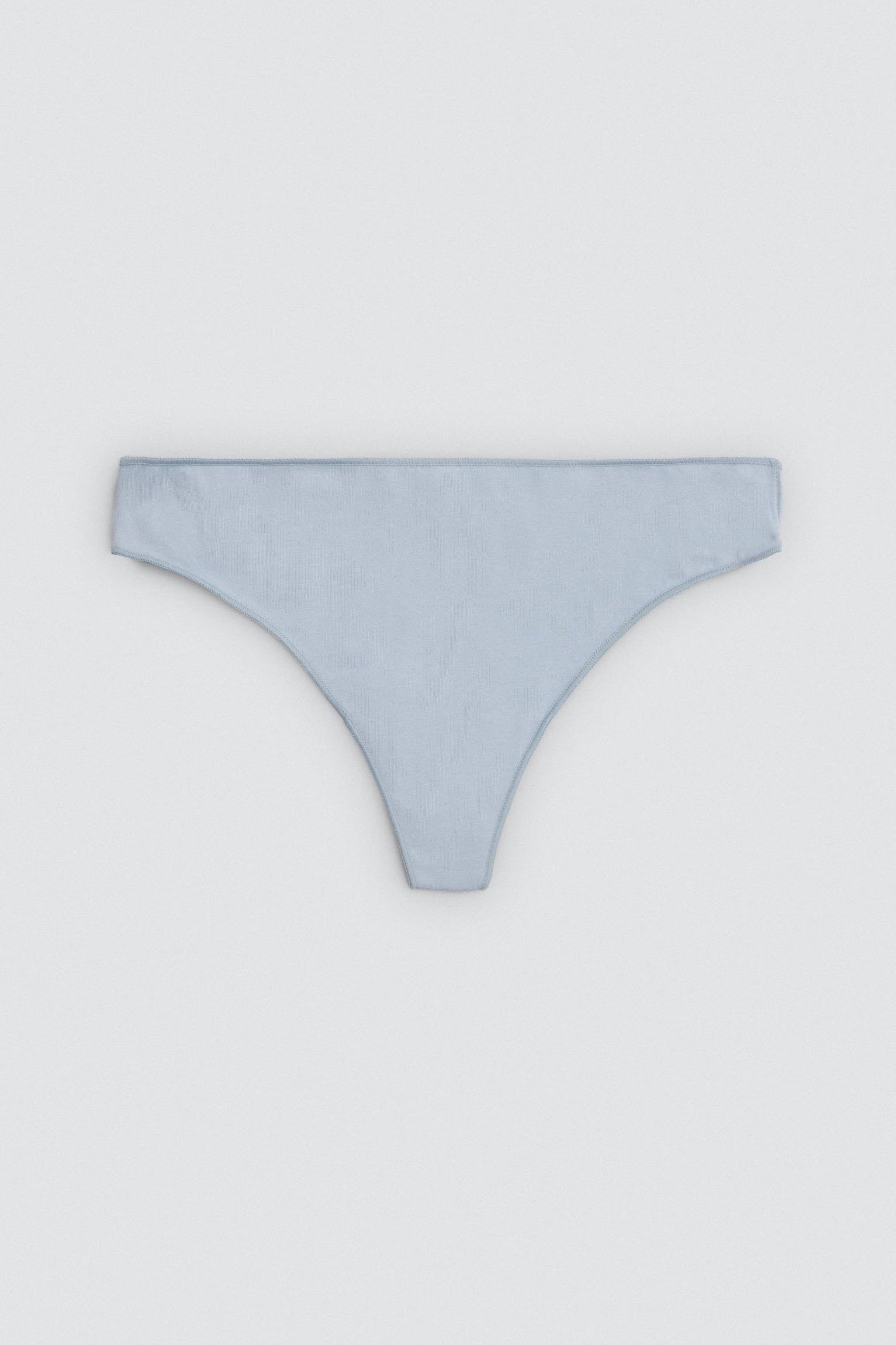 Pack of 3 basic cotton thongs