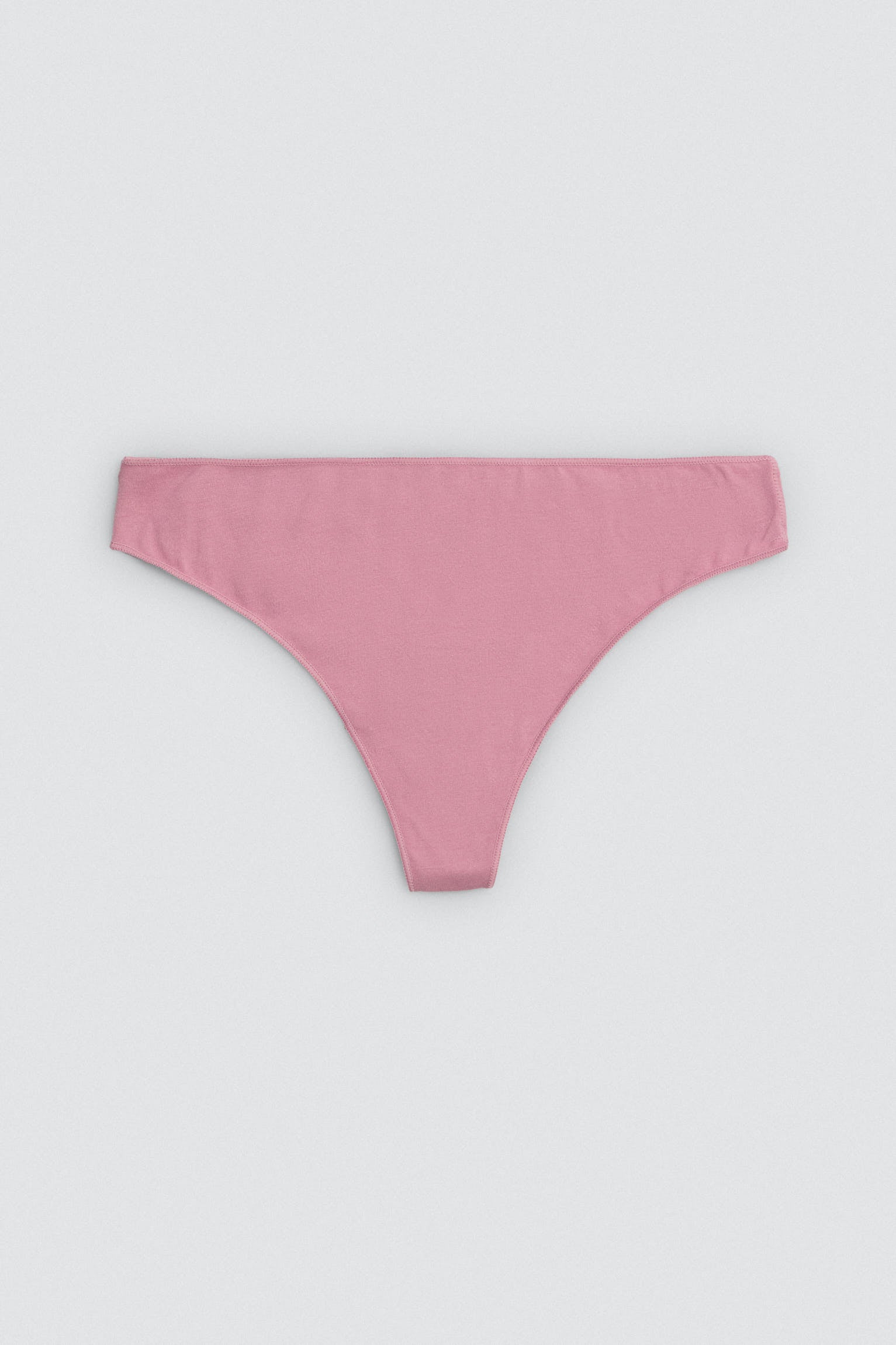 Pack of 3 basic cotton thongs
