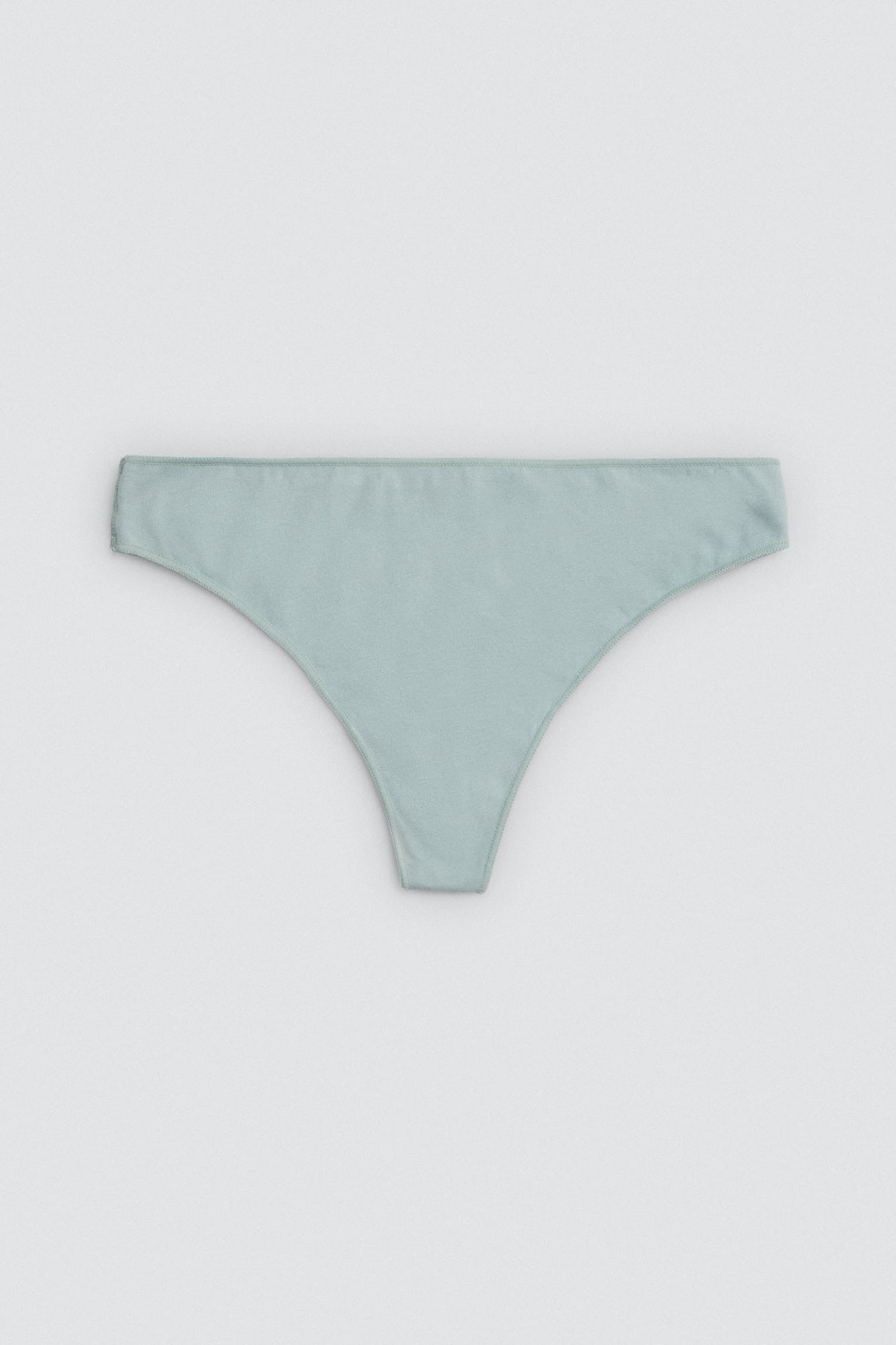 Pack of 3 basic cotton thongs