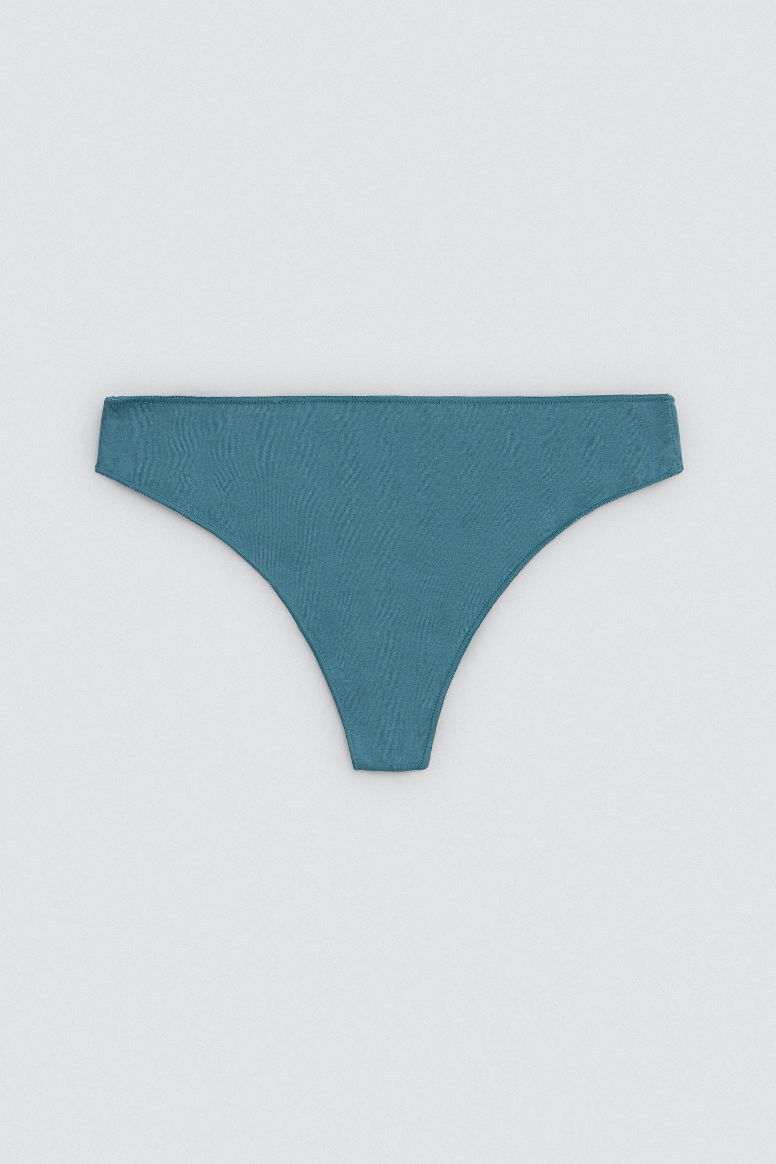 Pack of 3 basic cotton thongs