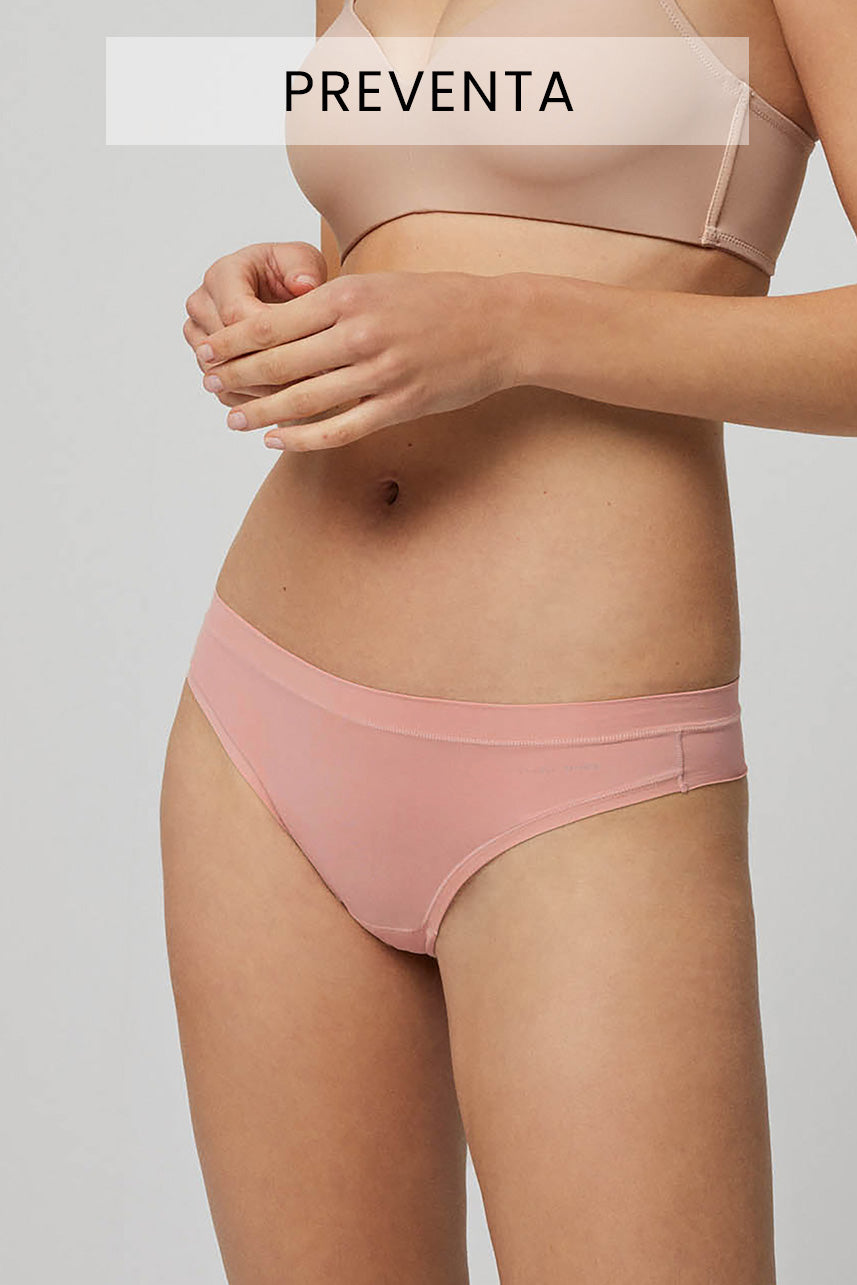 PREVENTA Tanga adapt con acabados invisibles rosa