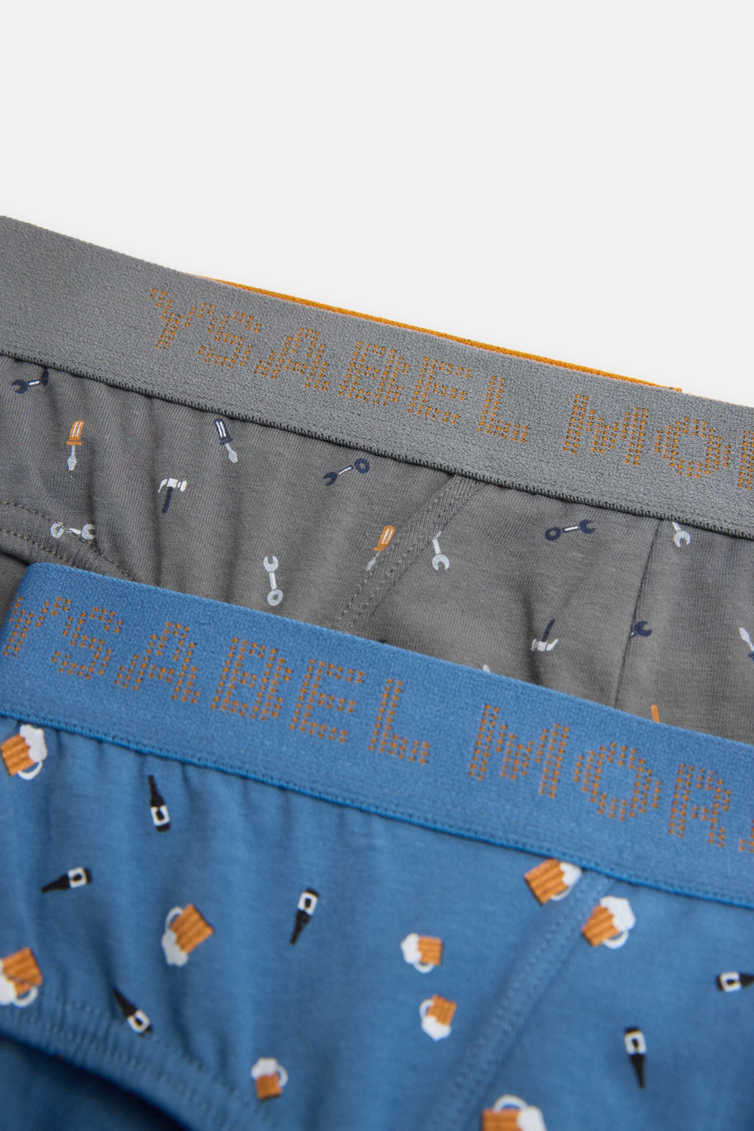 Pack 2 slips estampados