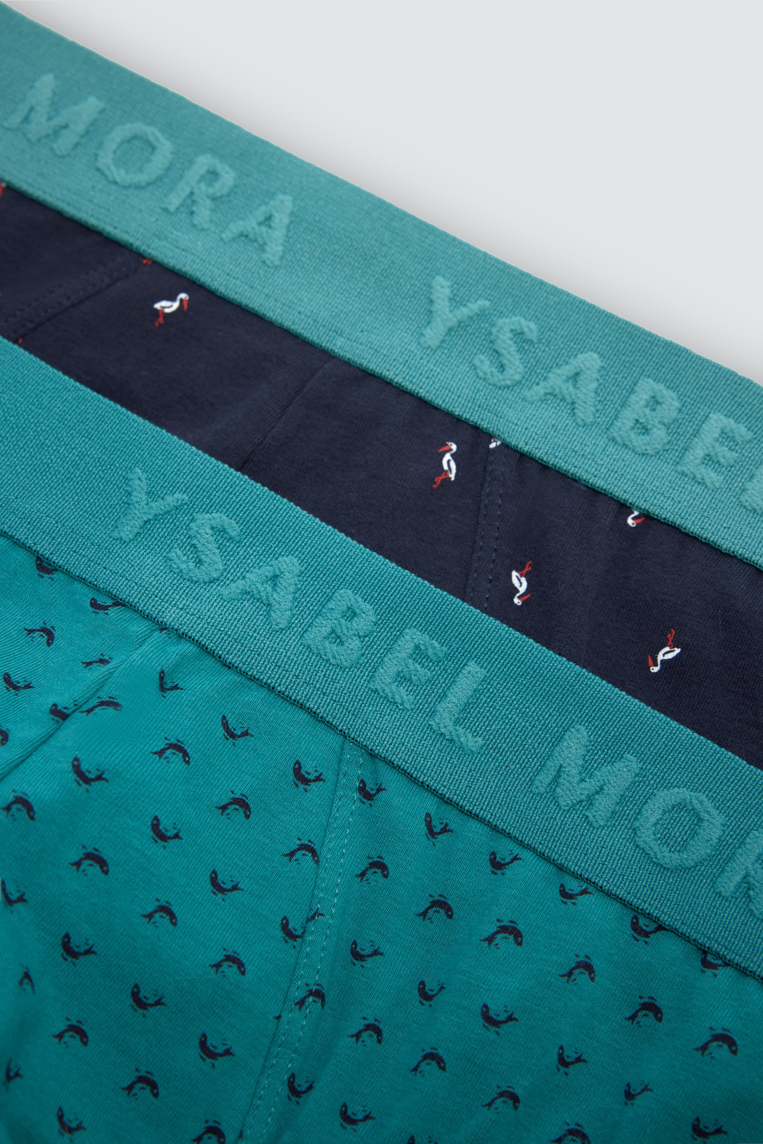 Pack 6 slips estampado animales