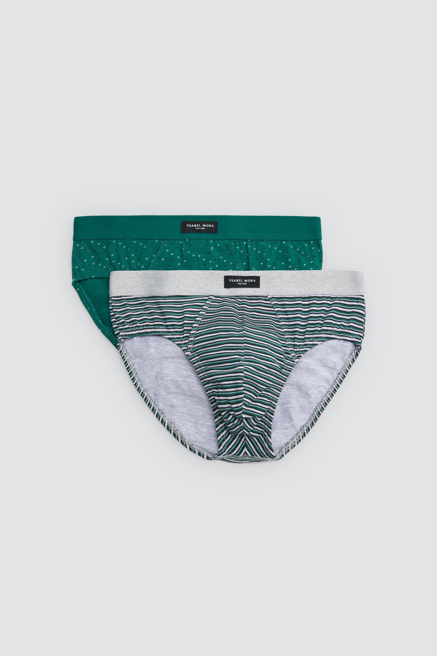 Pack 2 slips estampados geométricos