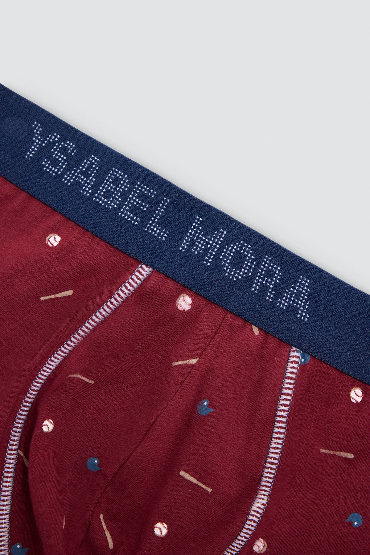 Pack de 2 bóxers algodón estampado béisbol - Ysabel Mora