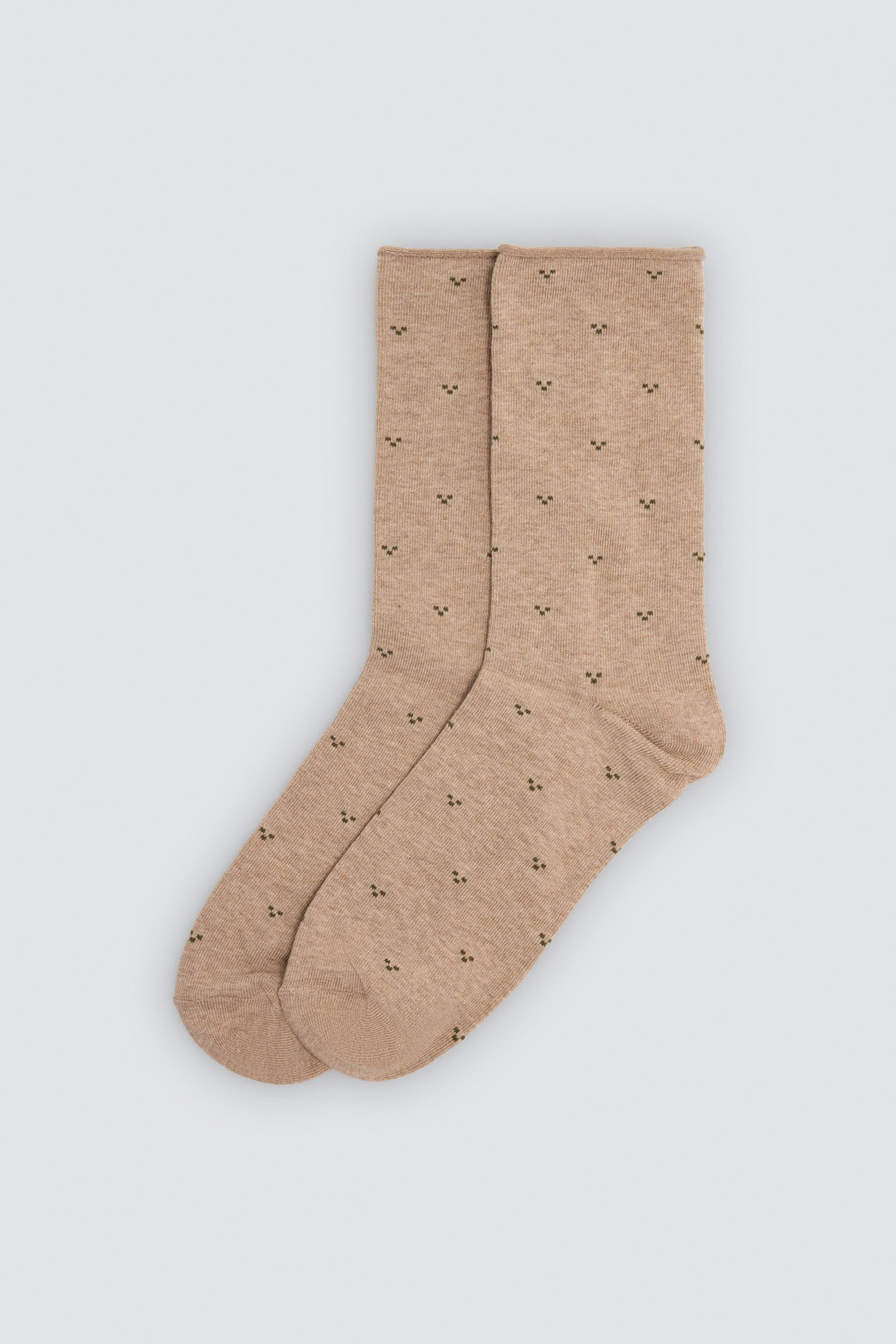 Pack 3 calcetines sin puño estampadoselementos minimal y bicicletas