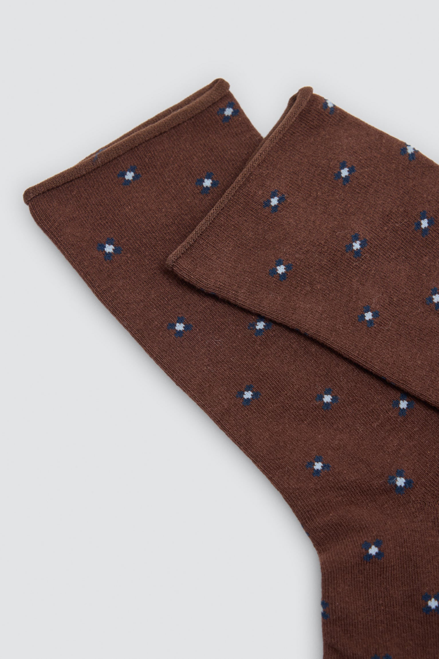 Pack 3 calcetines sin puño estampados geométricos