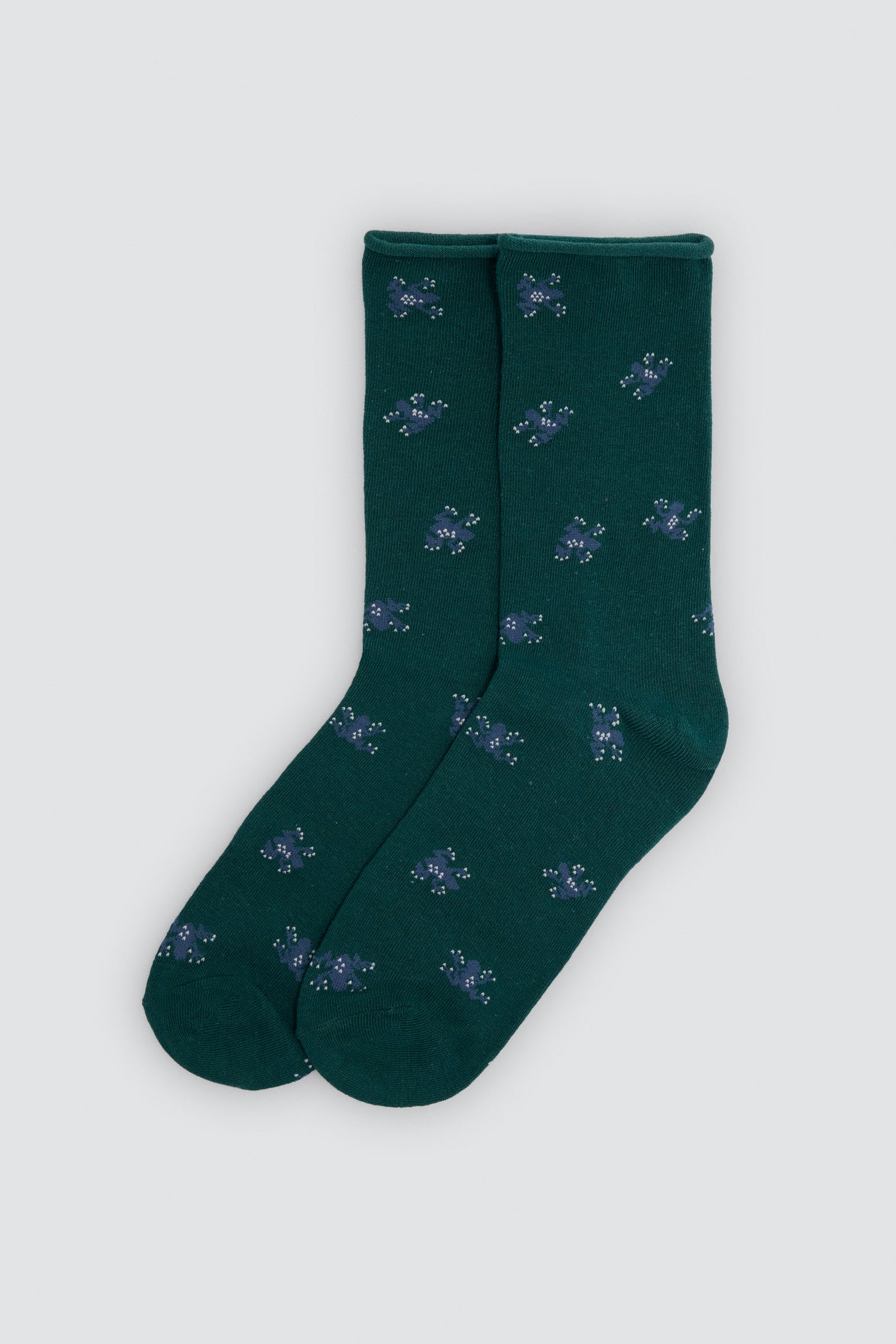 Pack 4 calcetines sin puño estampado animales