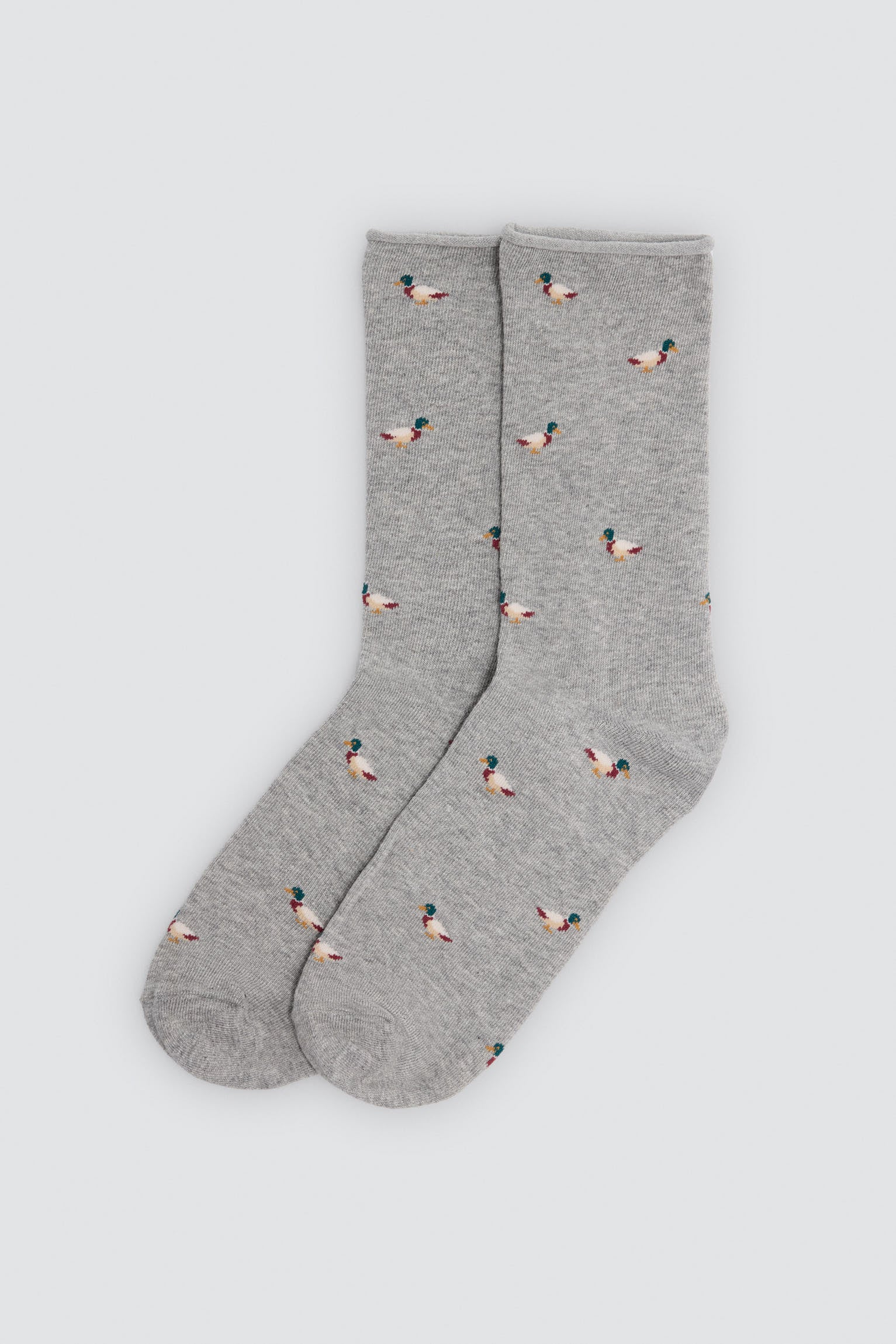 Pack 4 calcetines sin puño estampado animales
