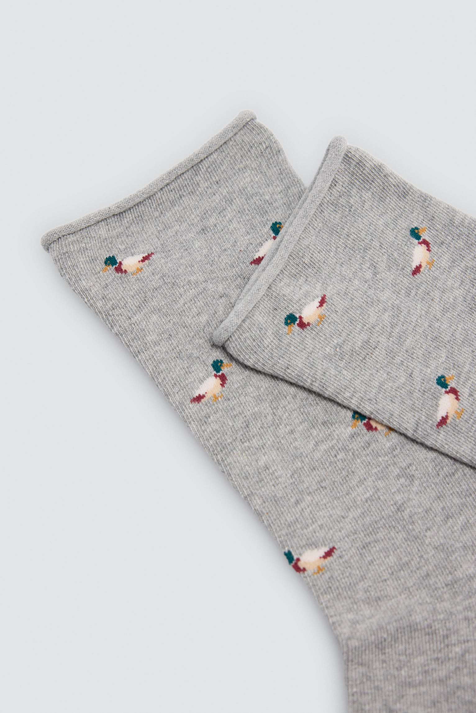 Pack 4 calcetines sin puño estampado animales