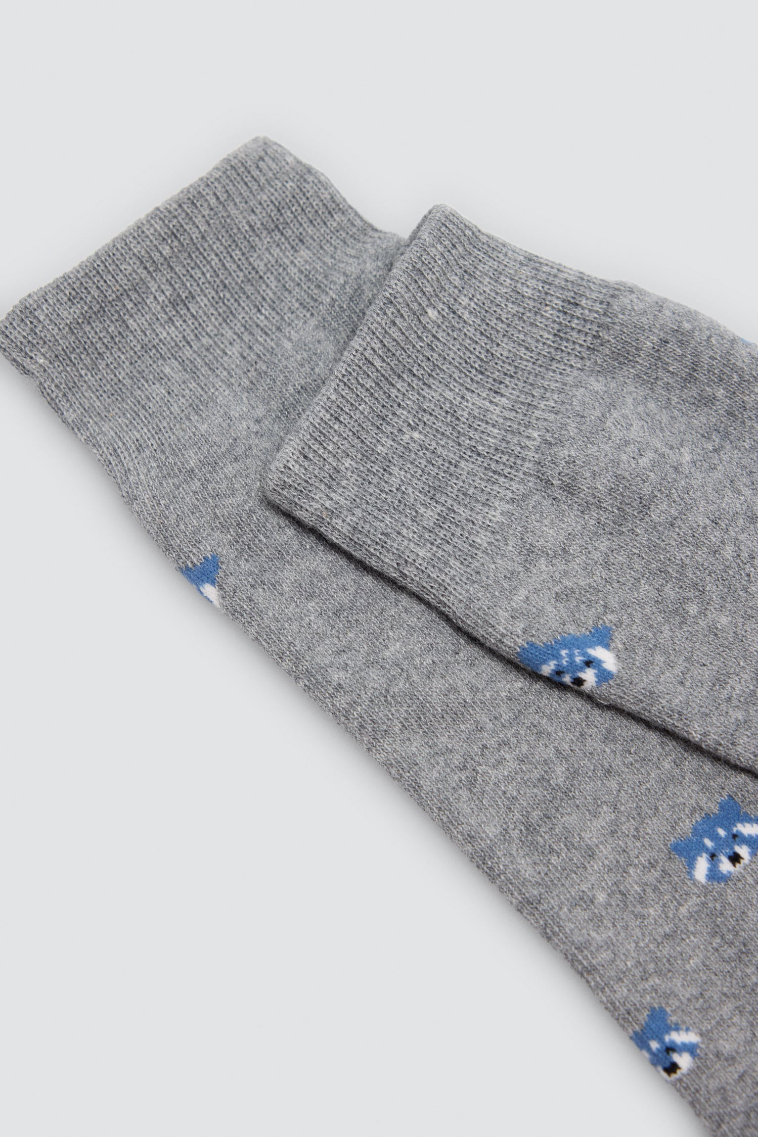Pack 4 calcetines térmicos estampados variados animales y rayas
