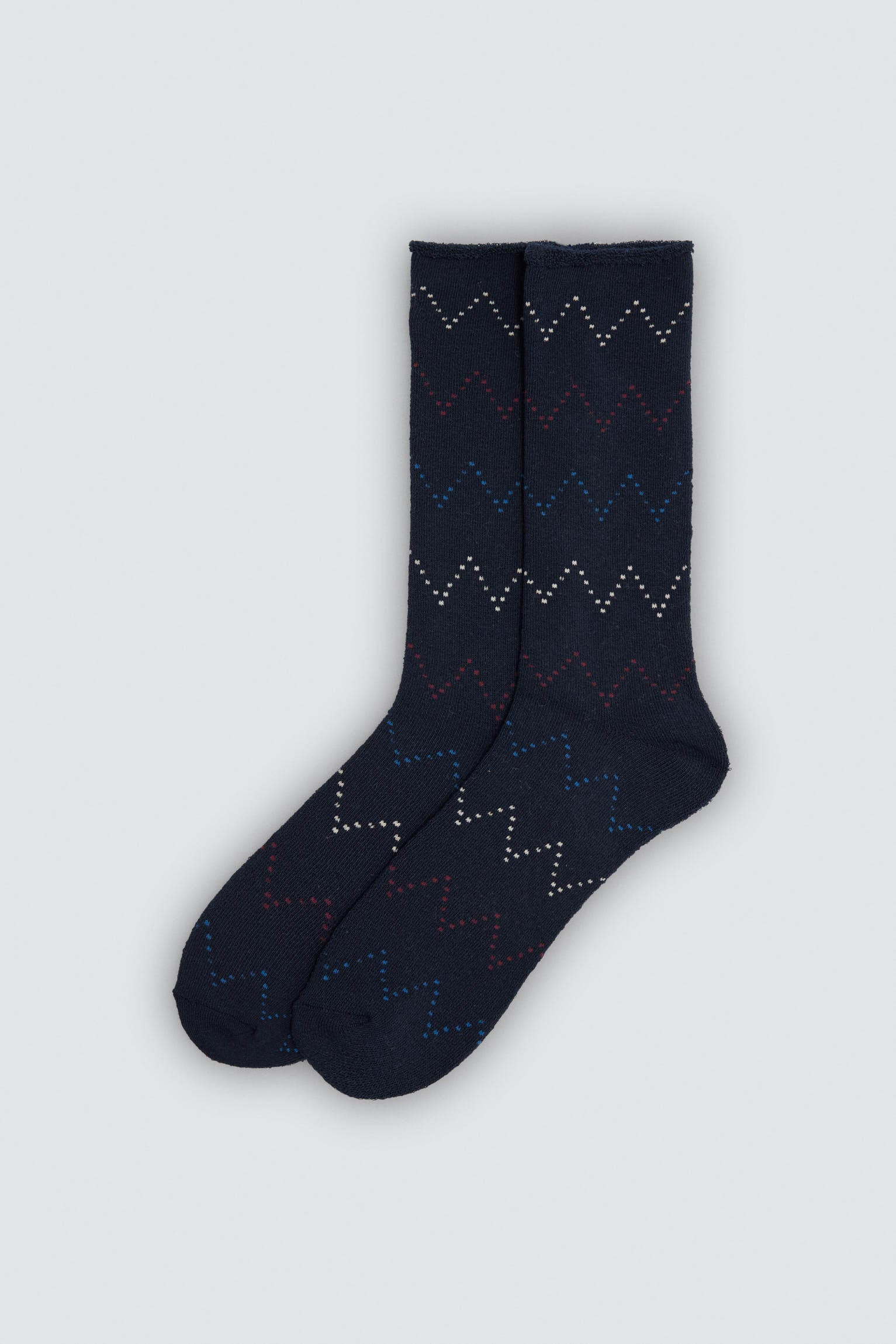 Pack 3 calcetines térmicos sin puño estampados variados