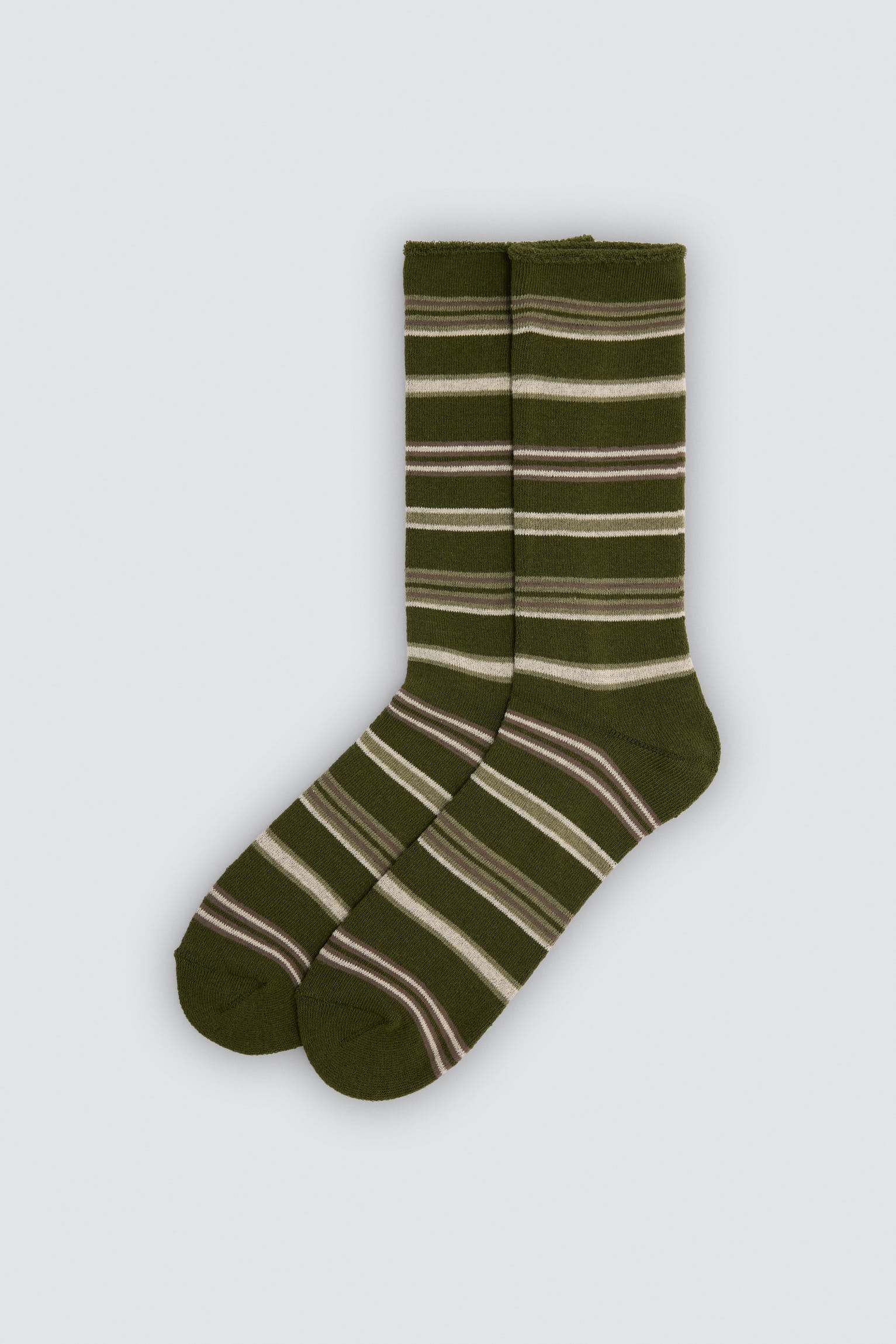 Pack 3 calcetines térmicos sin puño estampados rayas y lunares