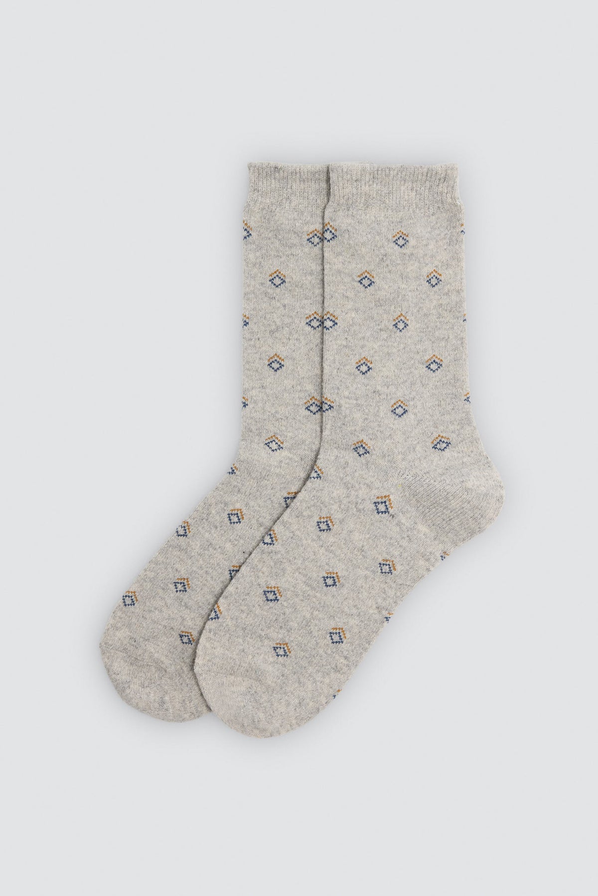 Pack 3 calcetines hombre lana estampados variados