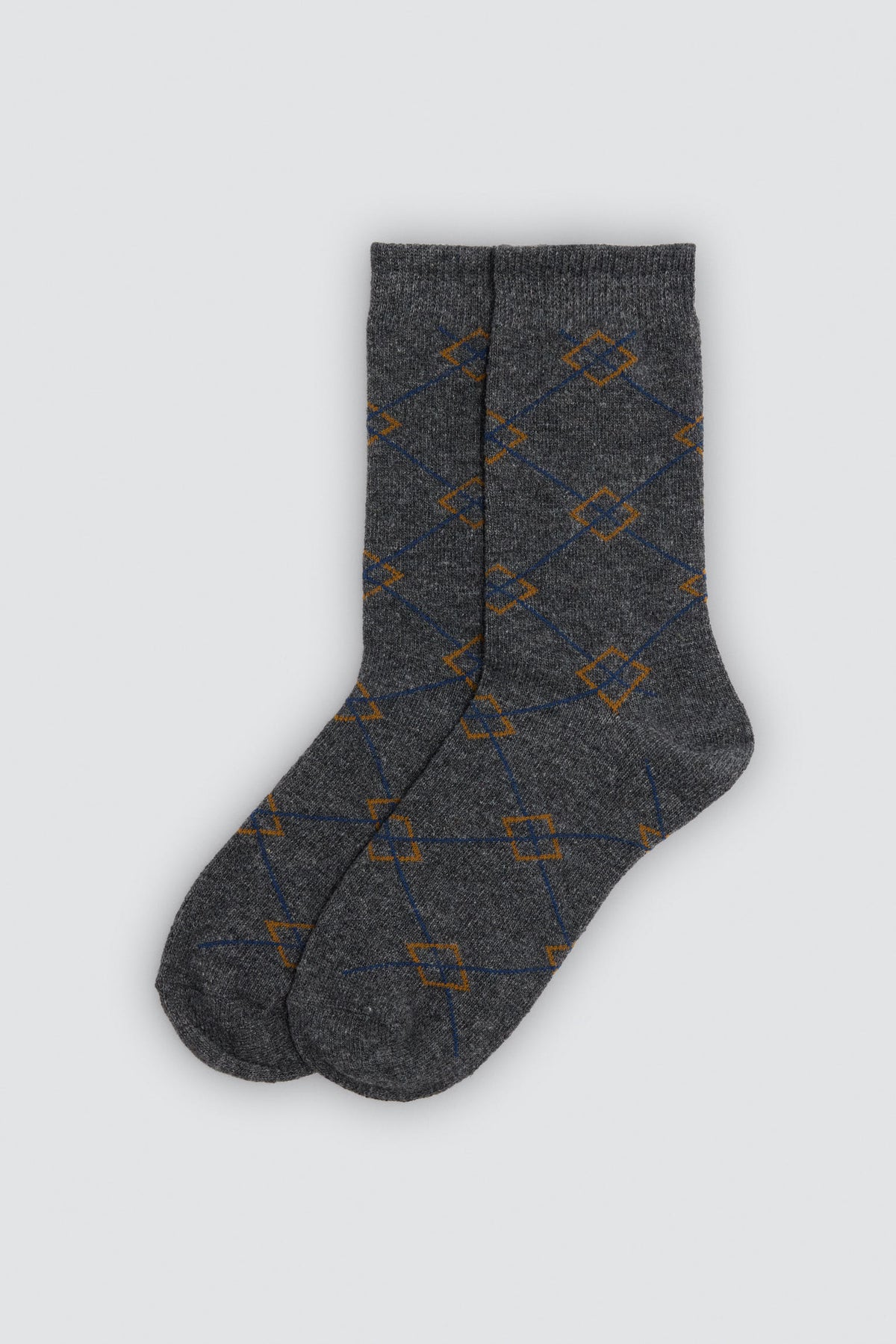 Pack 3 calcetines hombre lana estampados variados